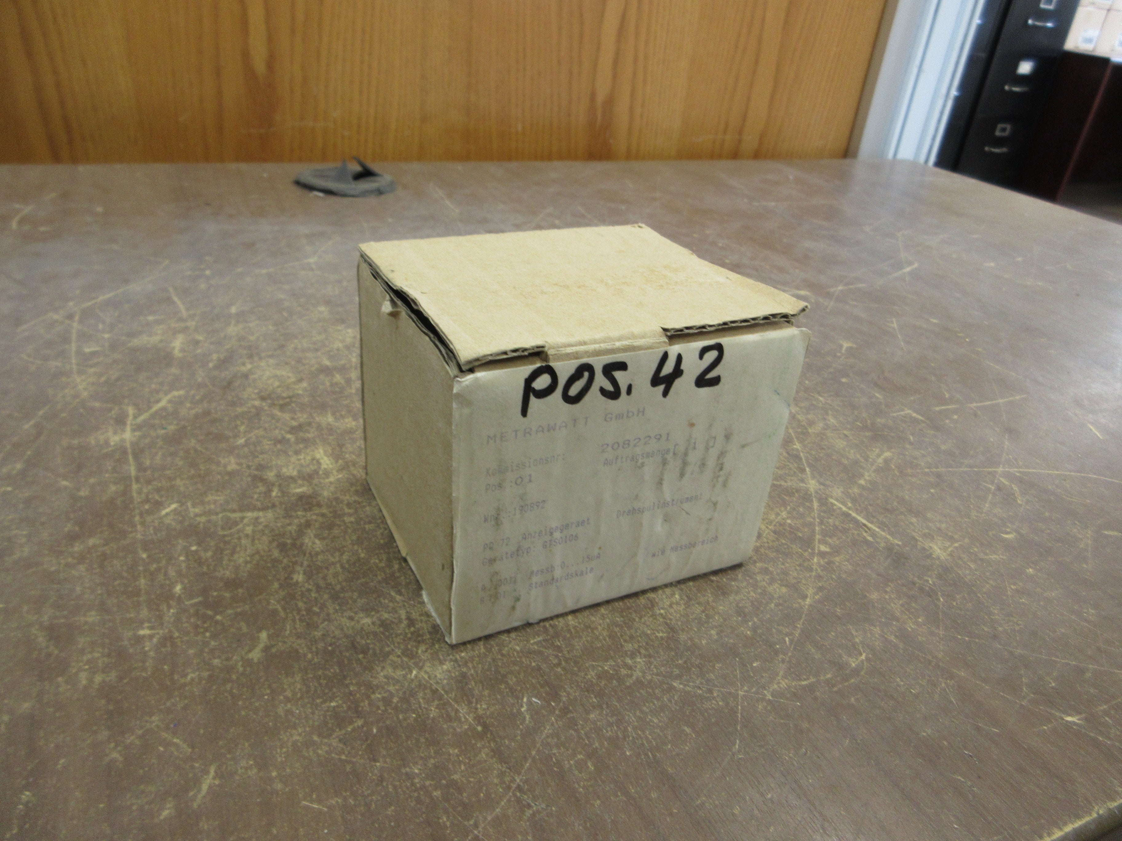 ABB/Metrawatt Ammeter GTS0106 Range: 0-15uA New Surplus