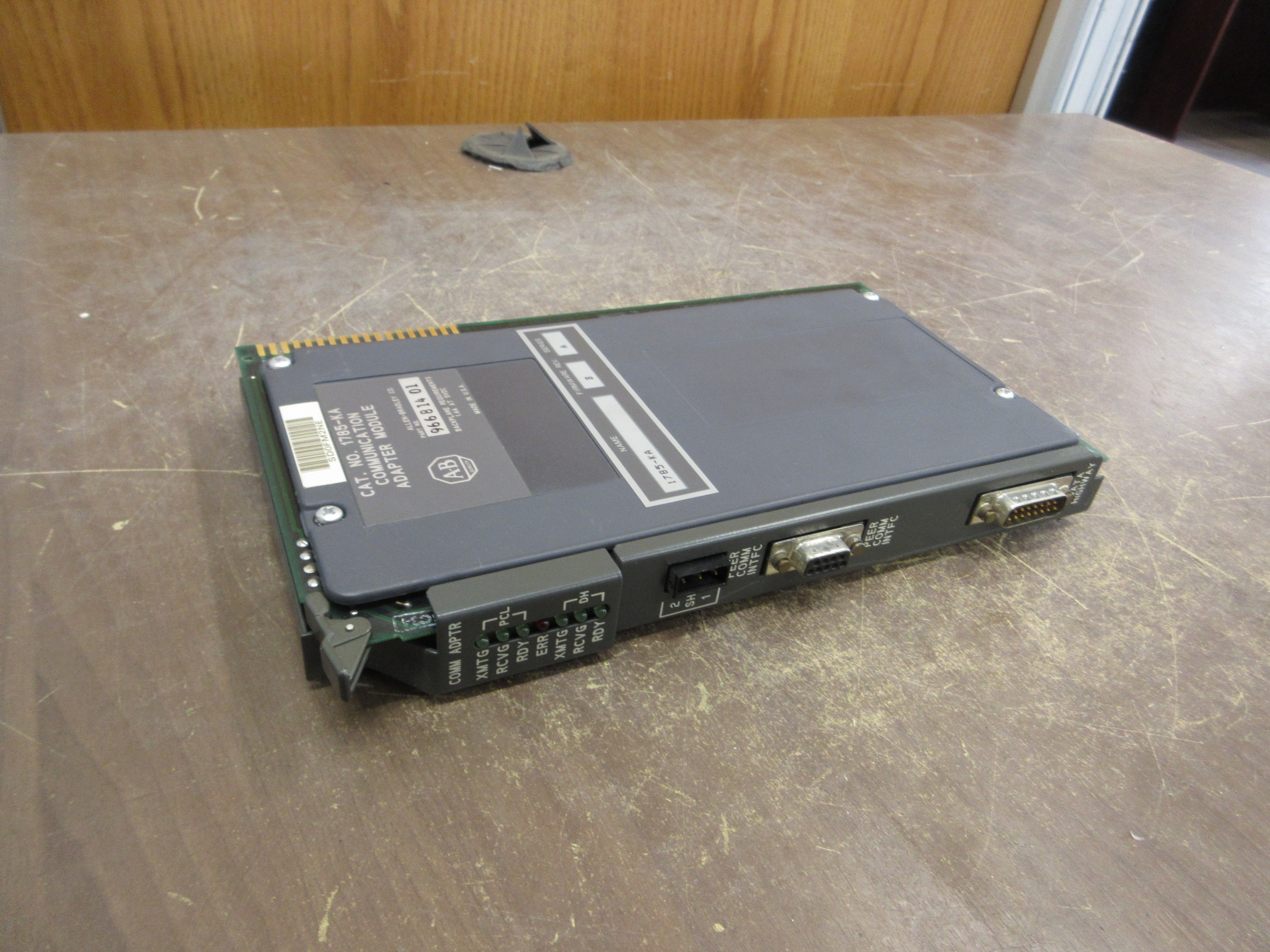 Allen-Bradley Communication Adapter Module 1785-KA Ser. A F/W Rev. B Used