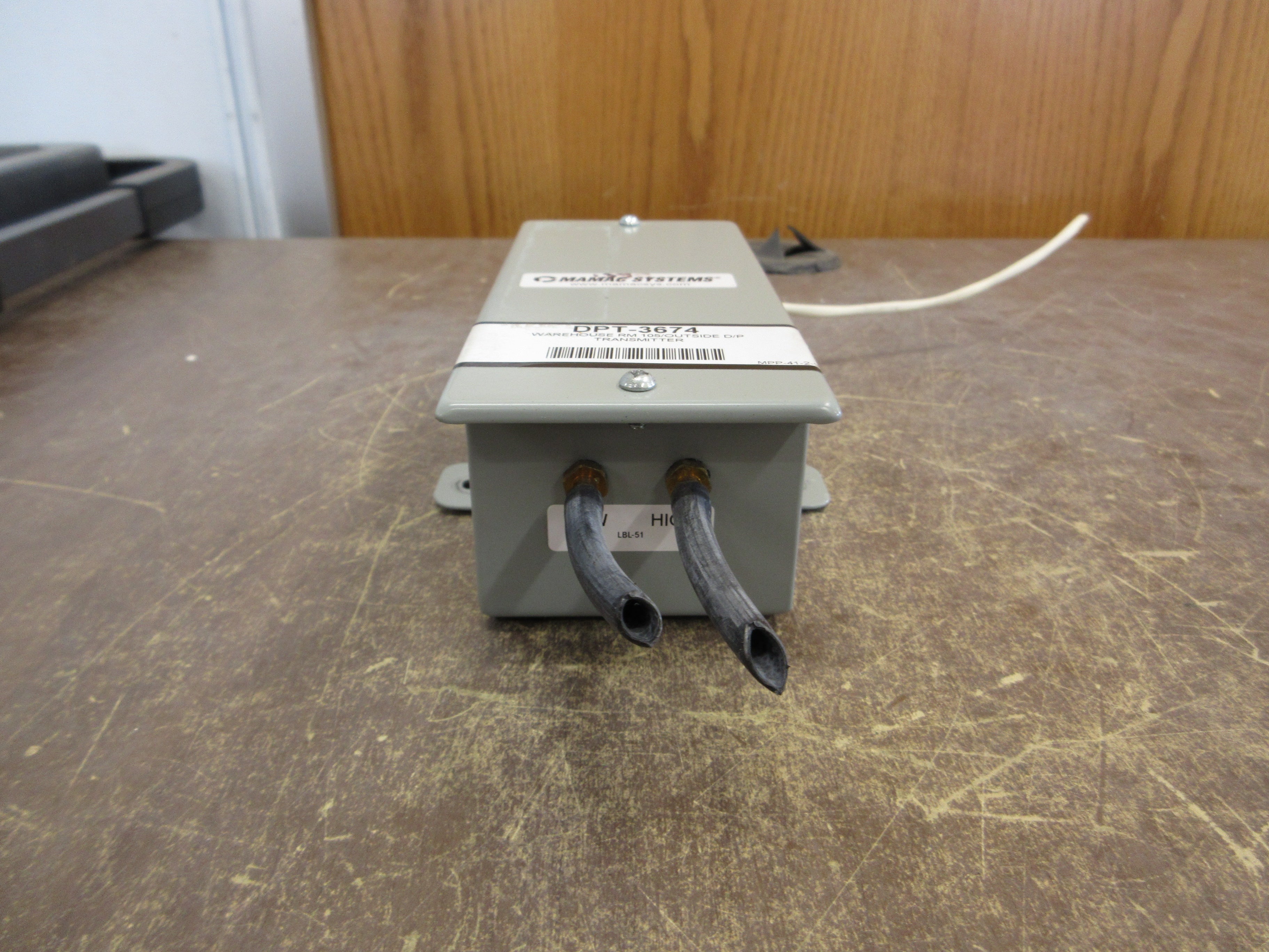 Mamac Systems Pressure Transducer PR-274-R2-MA Used