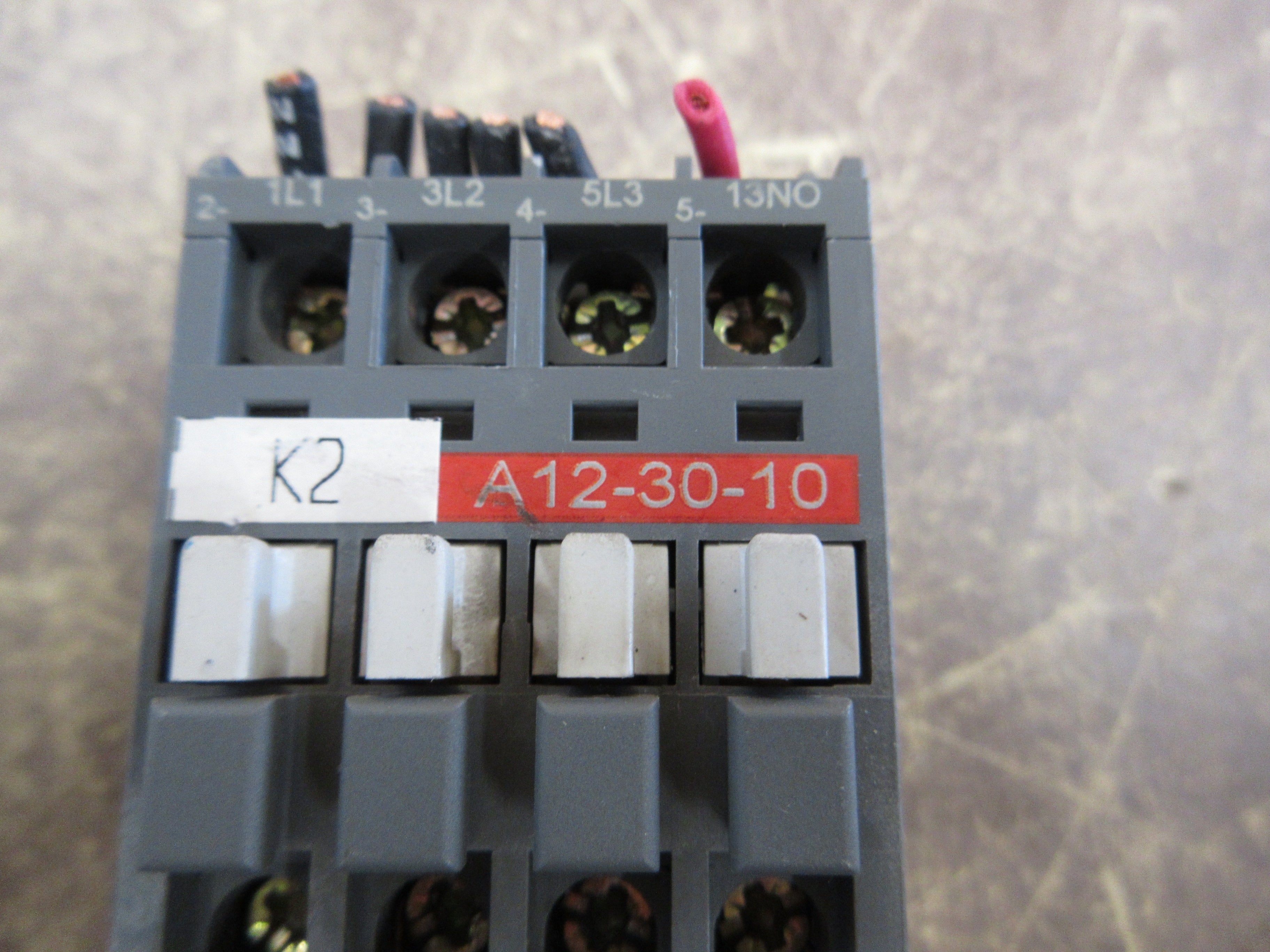 ABB Contactor A12-30-10 24V Coil Used