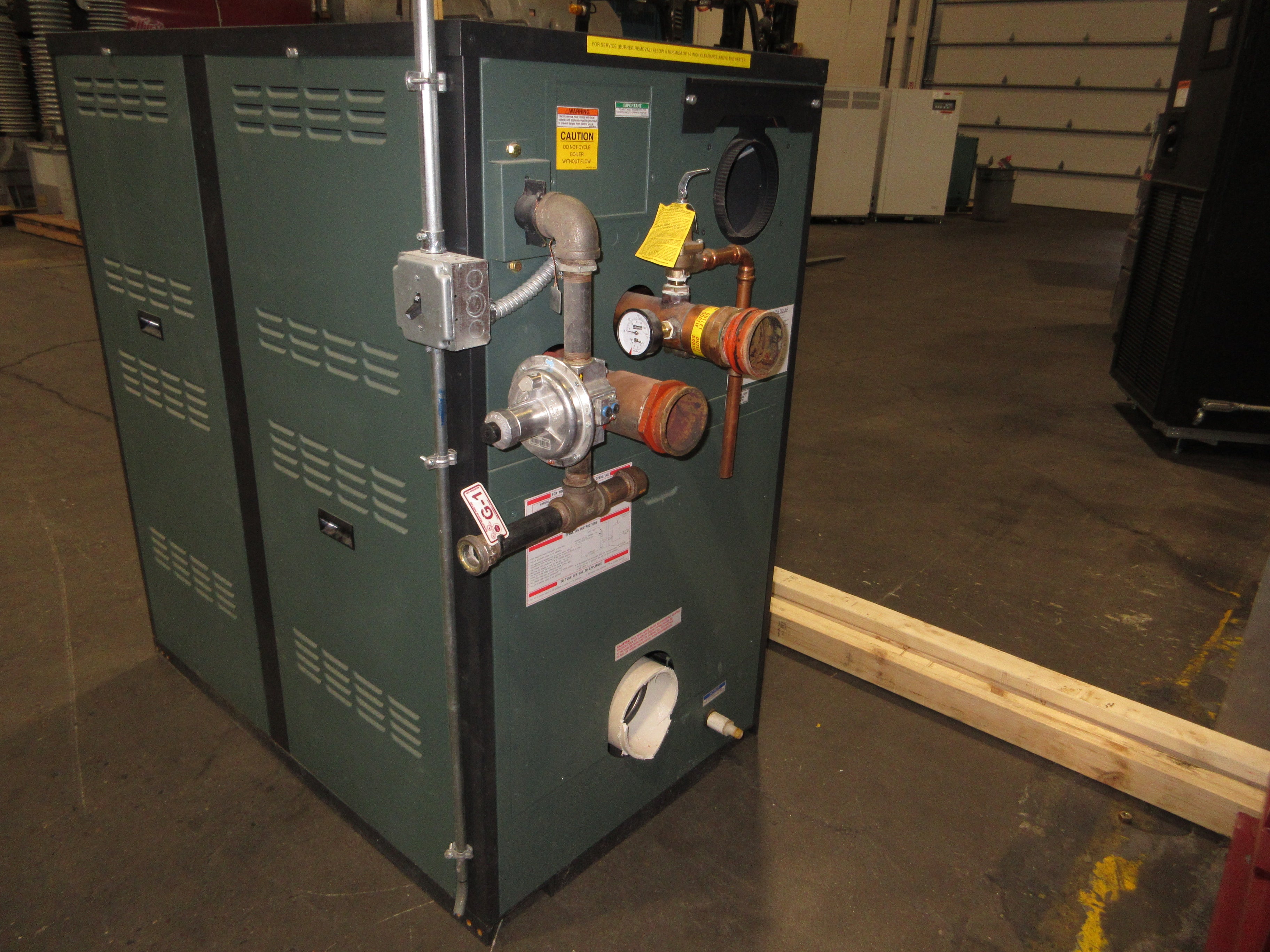 Rheem Raypak Xtherm Condensing Boiler H7-1005A Natural Gas 120V 60Hz 1Ph Used