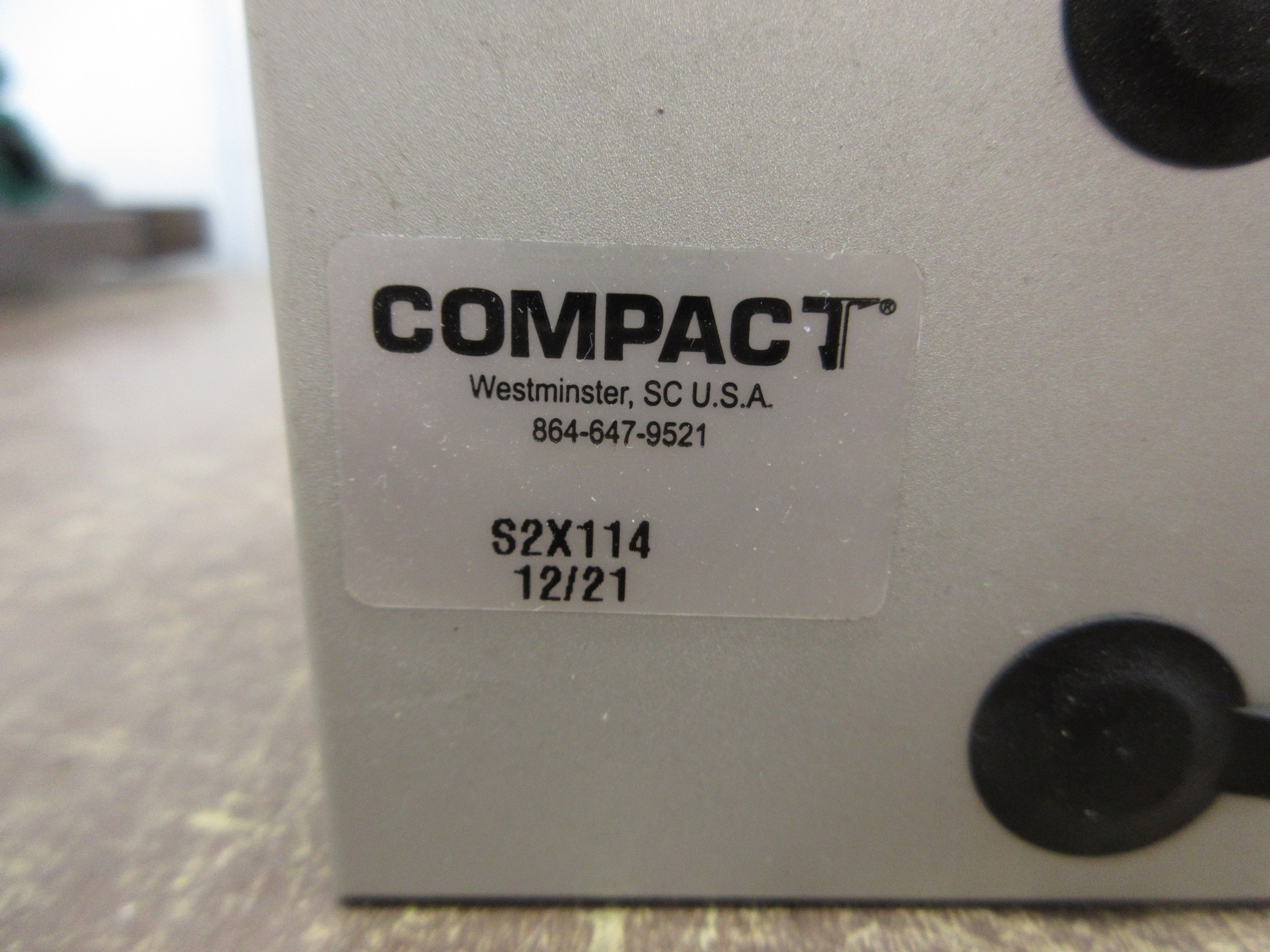 Compact Air Cylinder S2X114 Used