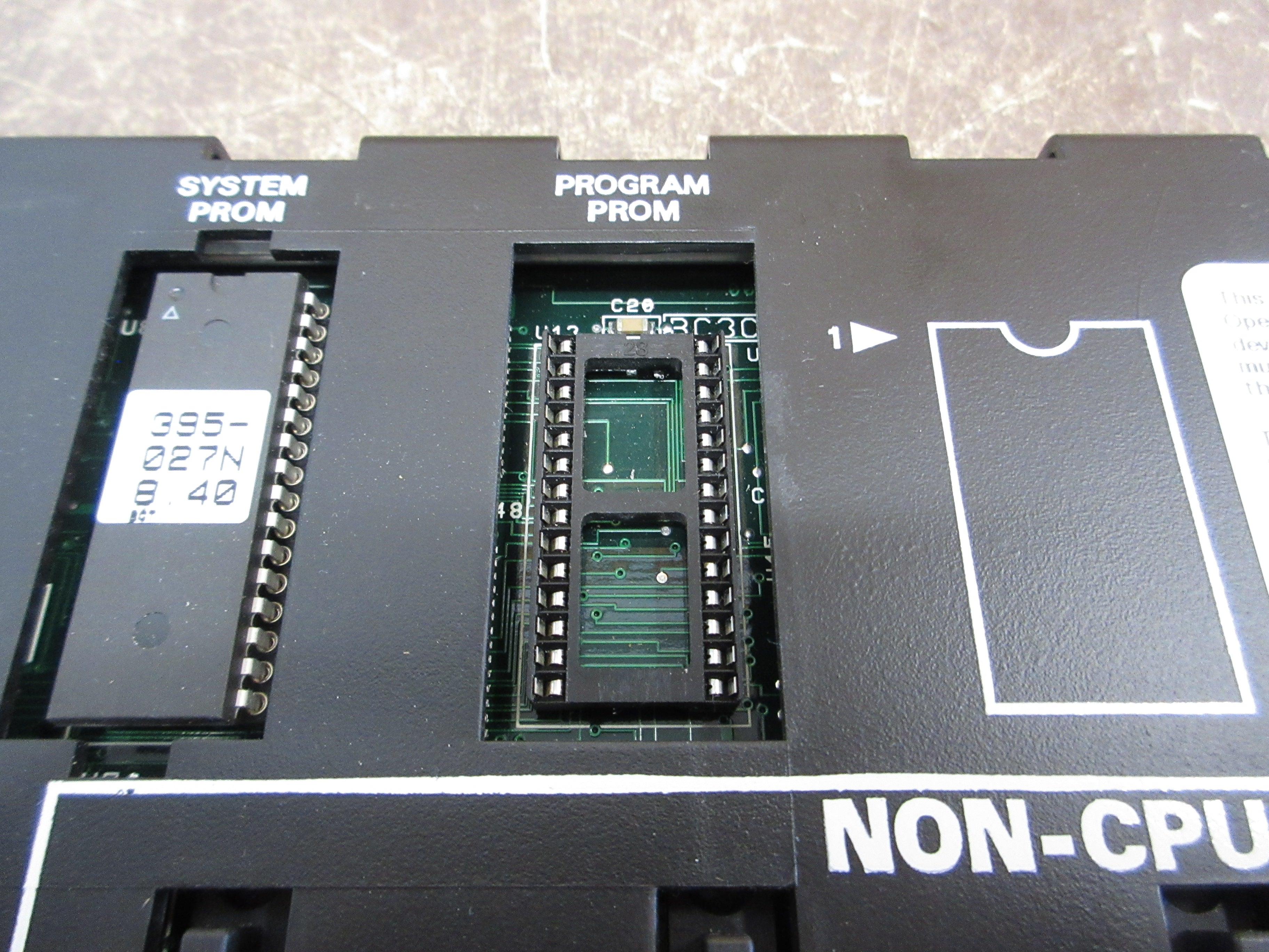 GE Fanuc 5-Slot Base w/ CPU IC693CPU311-AE *No Program Processor* Used