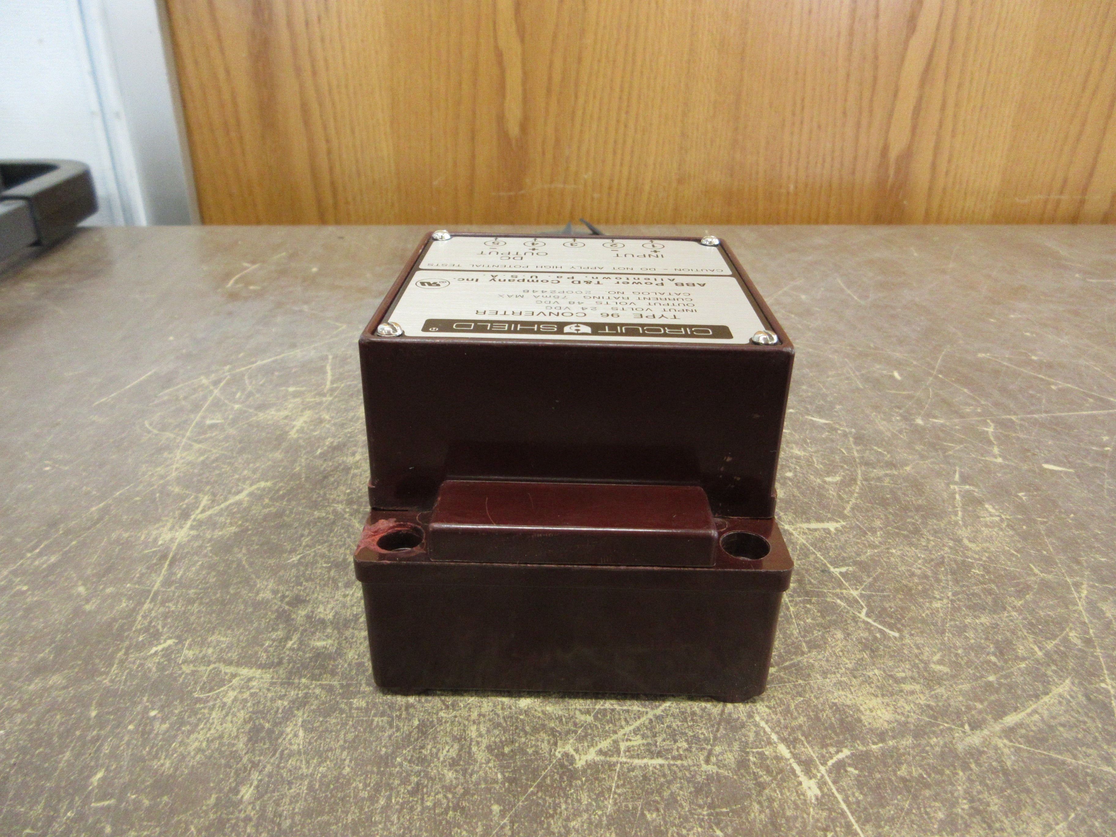 ABB Circuit Shield Type 96 Converter 200P2448 Input: 24VDC Output: 48VDC 75mA