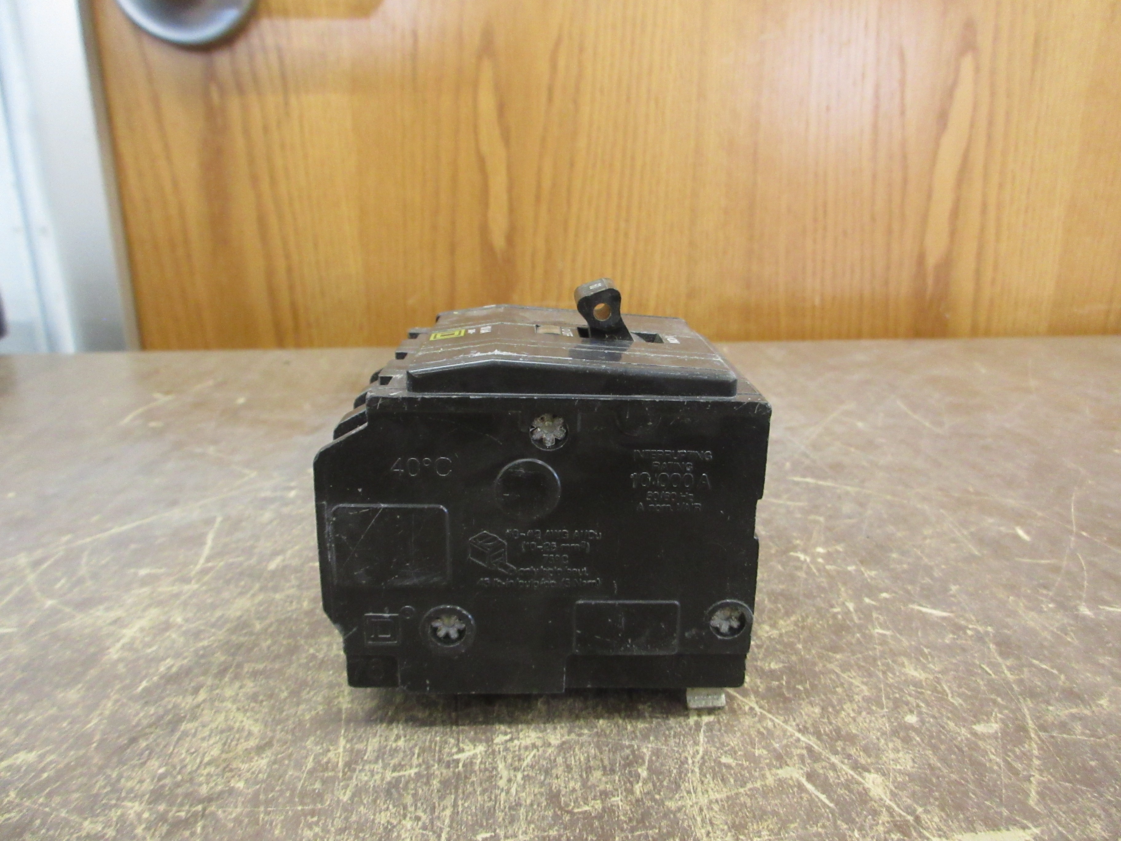 Square D Clip-On Circuit Breaker QO360 60A 240V 3P Used