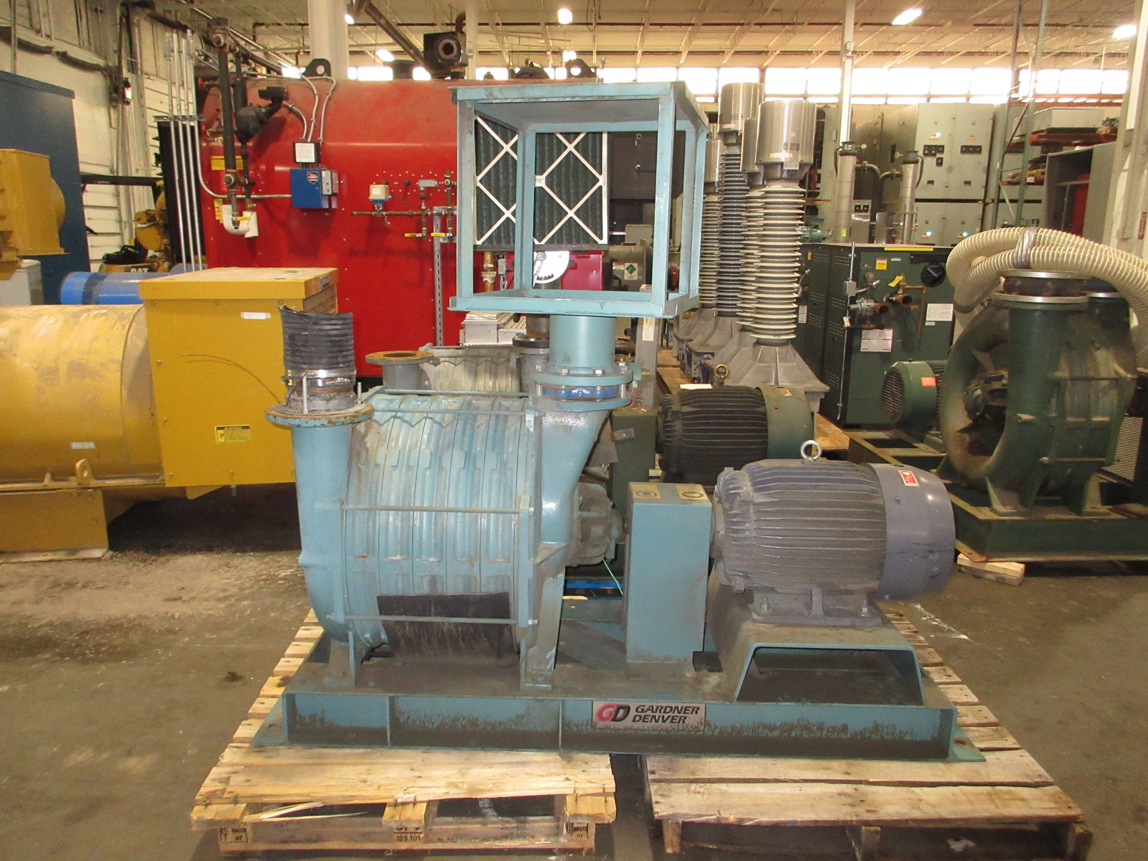 Gardner Denver Blower 556-ADGI 40HP 230/460V 3Ph 60Hz Used