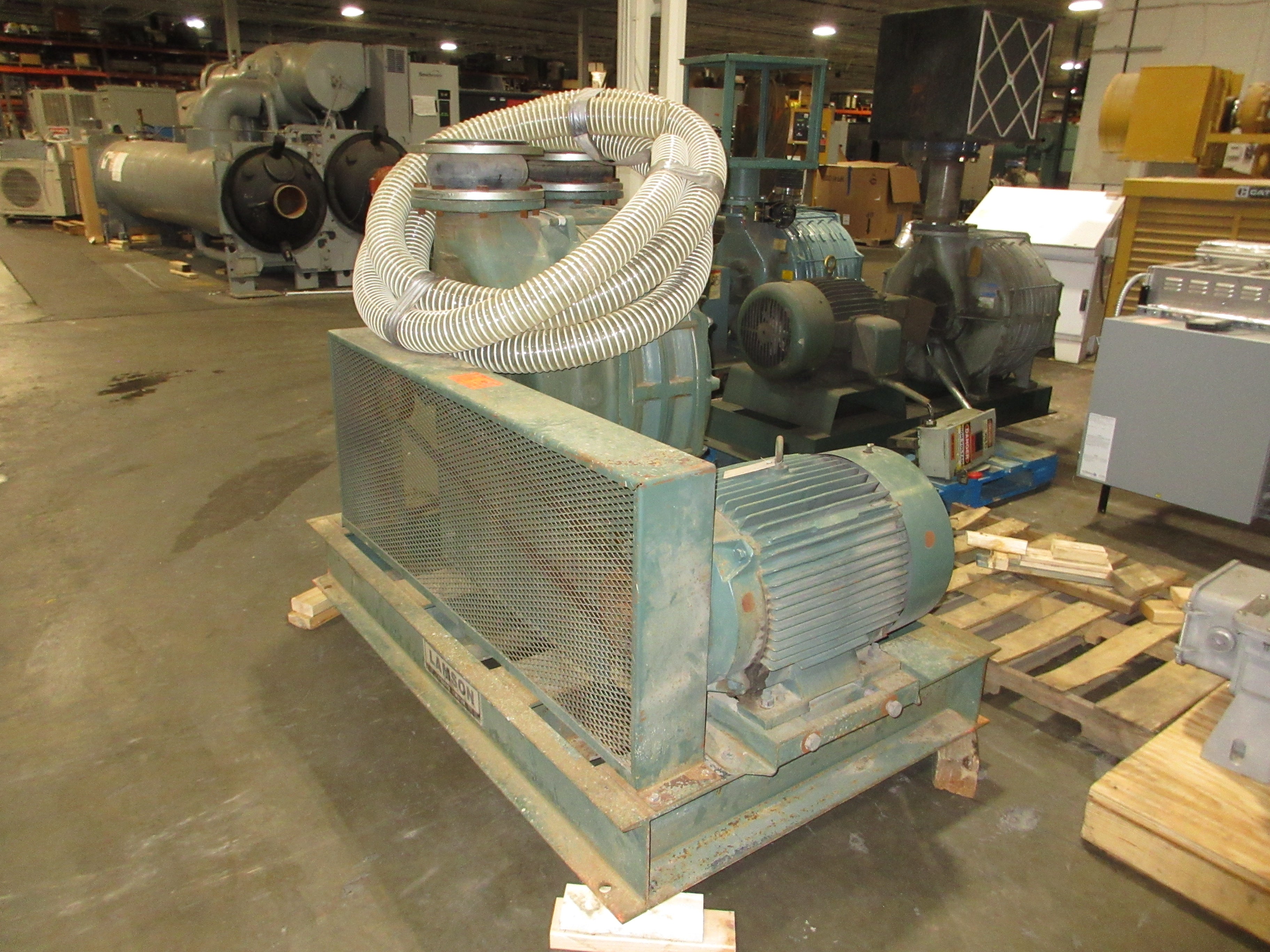 Lamson Blower 853-3-0-0-0-0-GB 50HP 230/460V 3Ph 60Hz Used