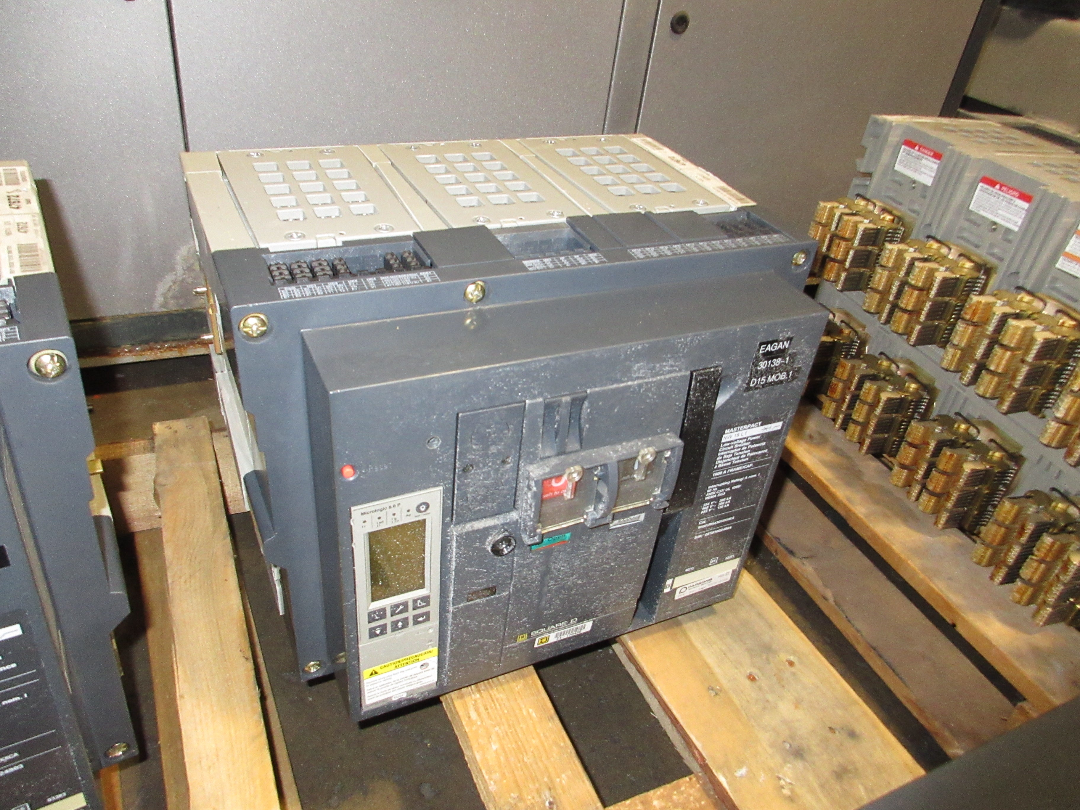 Square D Masterpact NW 16 L1 Circuit Breaker WA8EER64A3SXXXXXCA 1600A Used