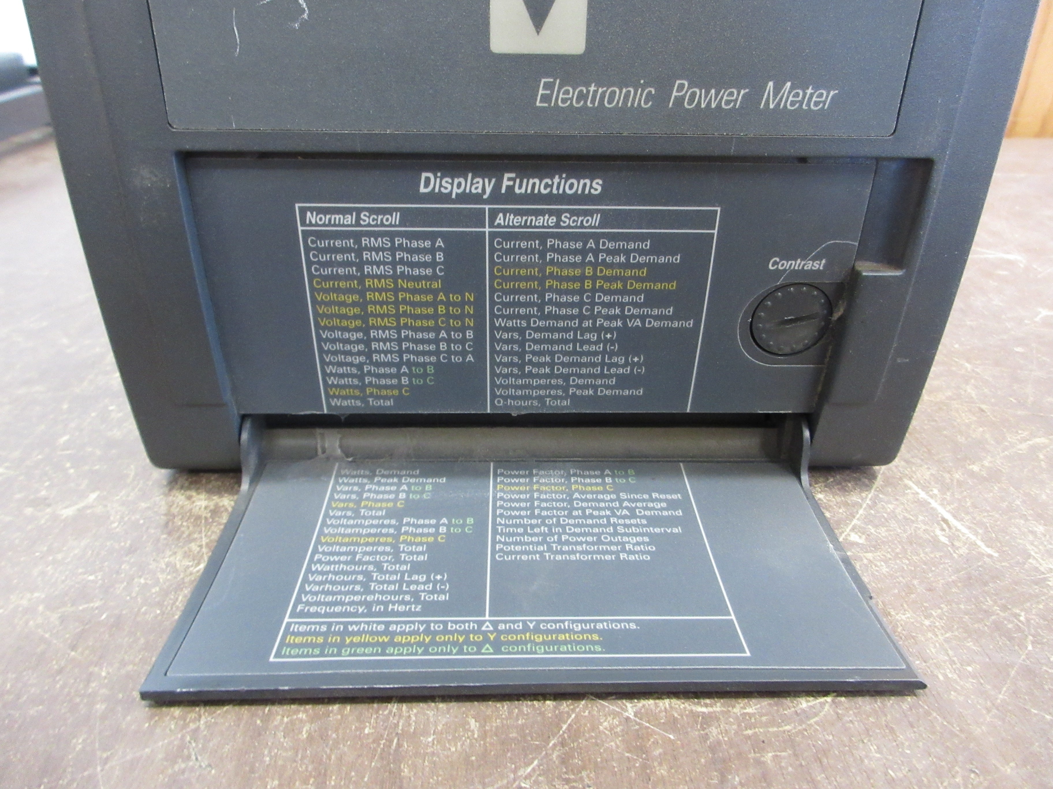 GE Power Leader EPM PLE3ESDG02 277V 50/60Hz 10A Used