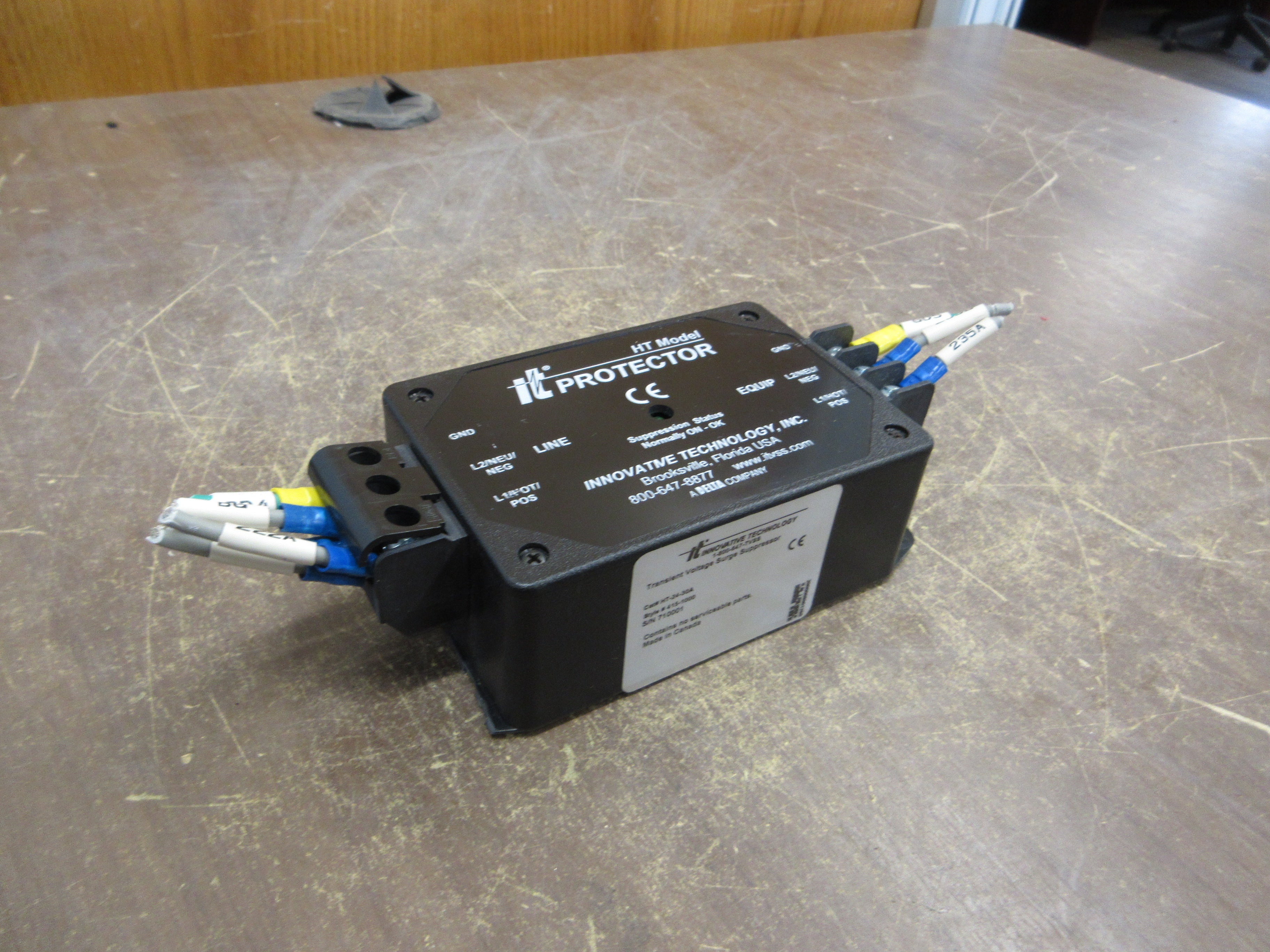 Innovative Technology Surge Suppressor HT-24-30A Style #: 415-1000 Used