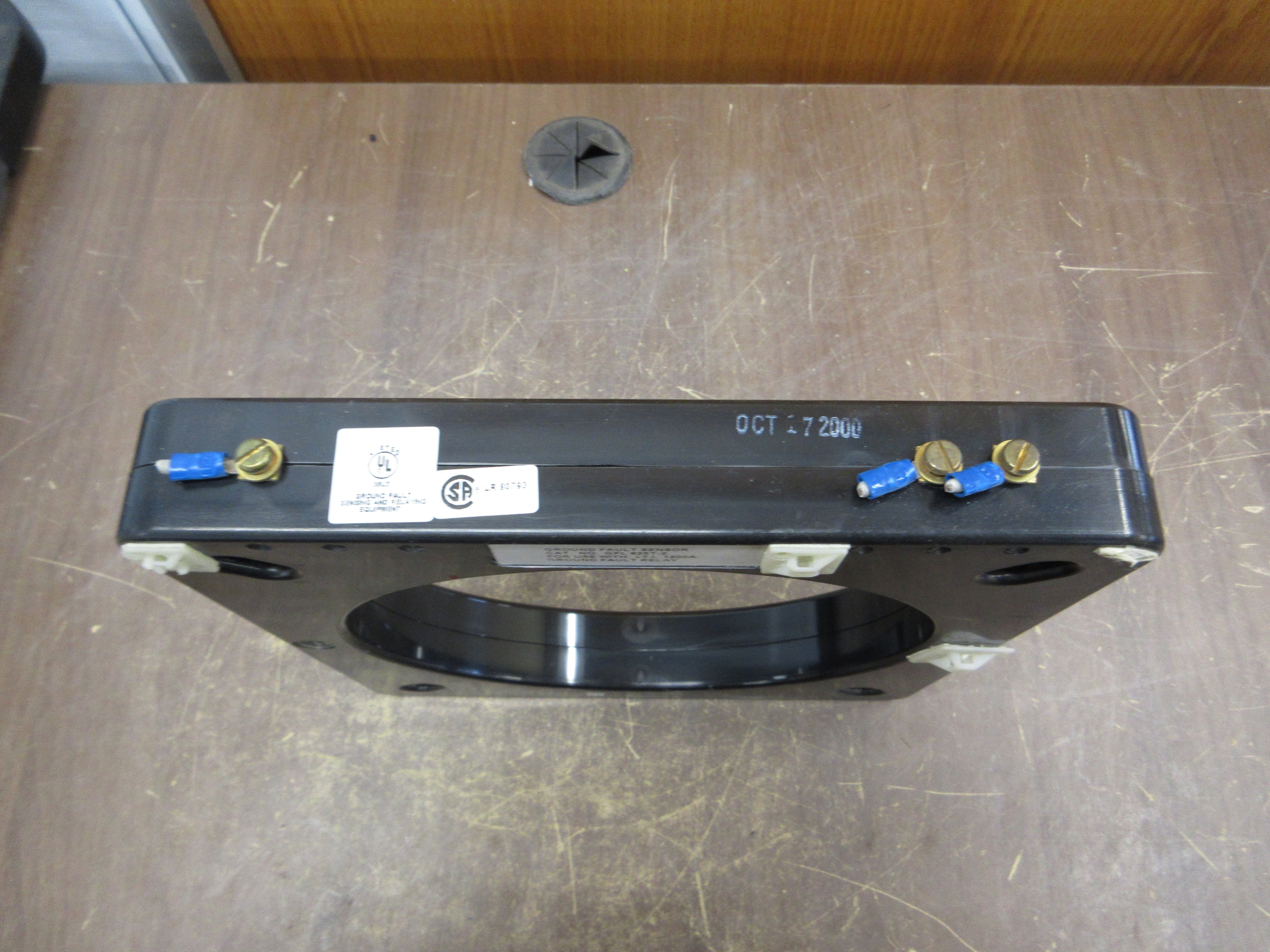 Instrument Transformers Ground Fault Sensor GFL 825T-2 1200A Used