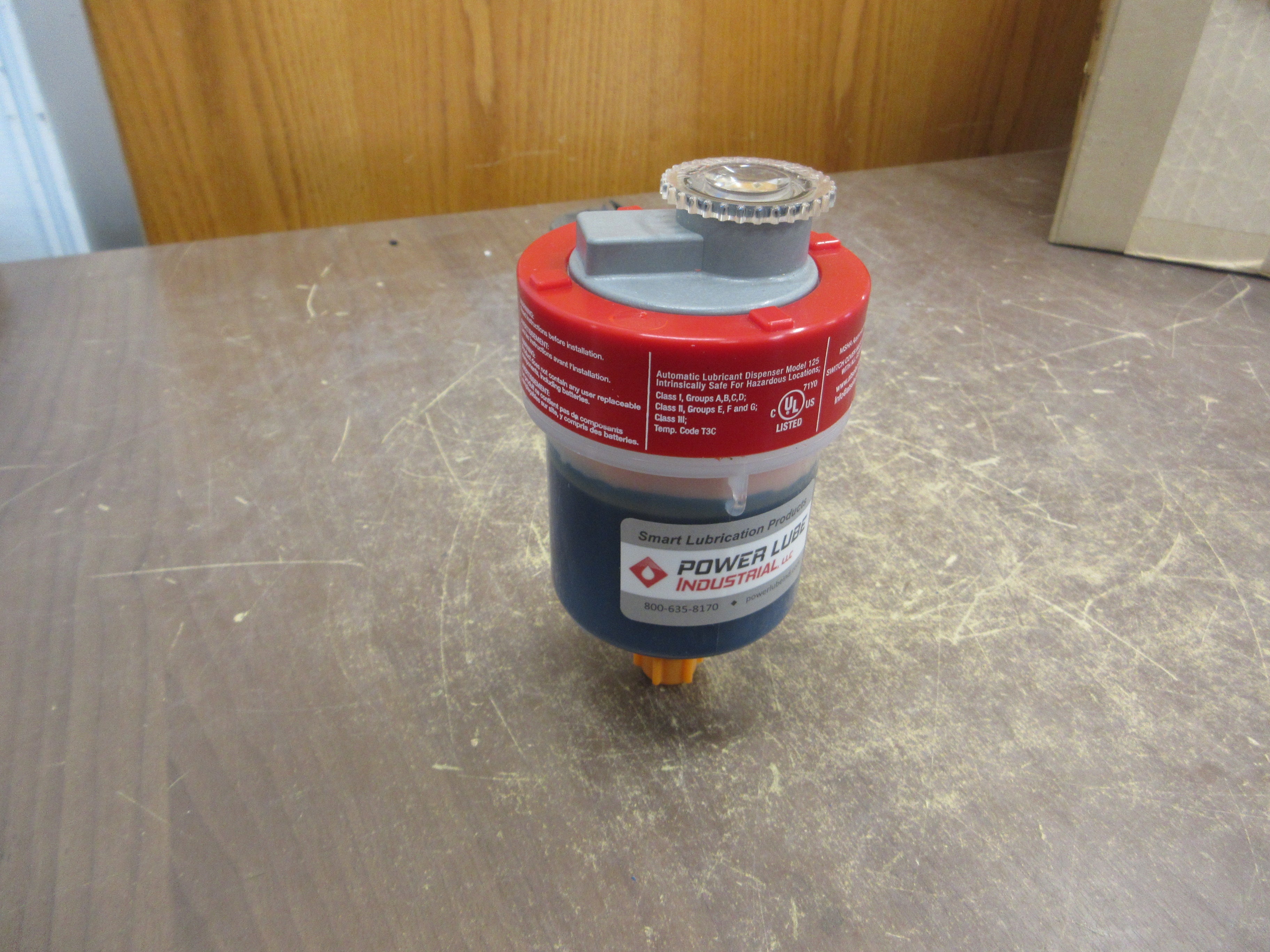 ATS Electro-Lube Mini-Luber 125 CC Mobilgrease XHP222 *No Box* New Surplus