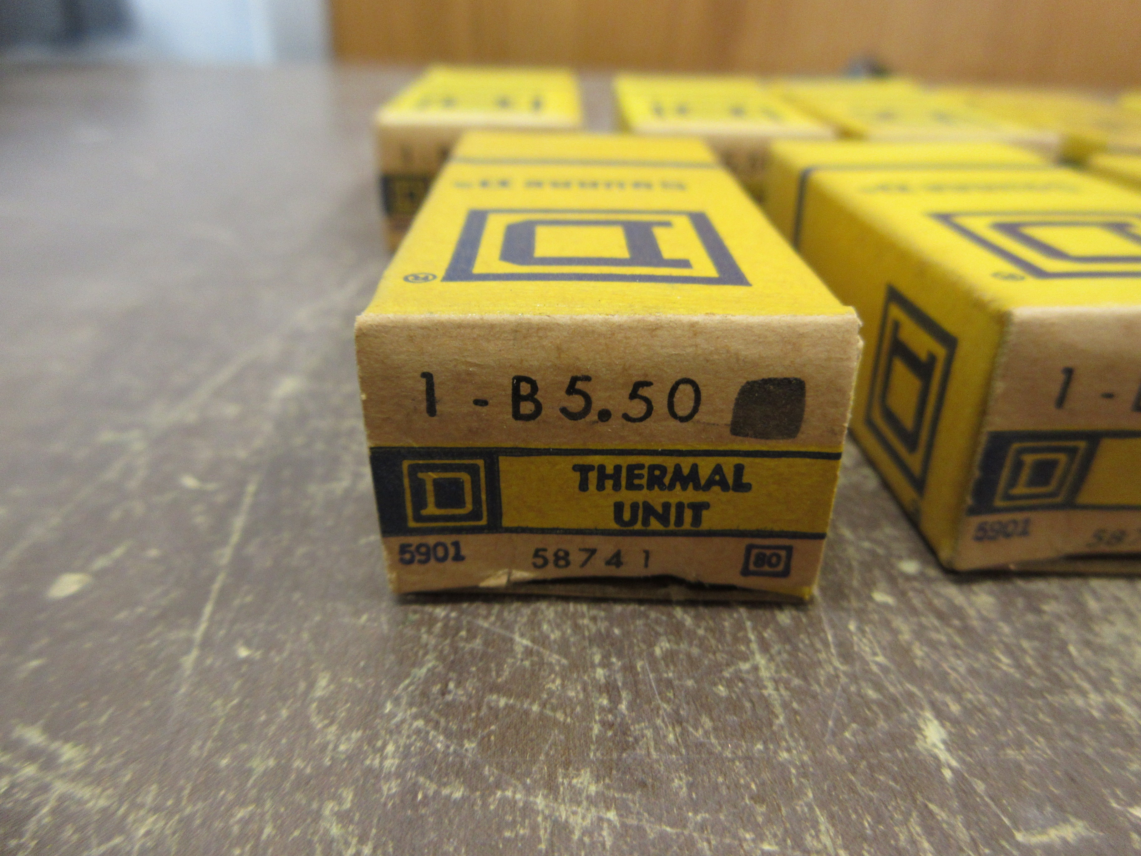 Square D Heater B5.50 *Lot of 9* *No Box* New Surplus