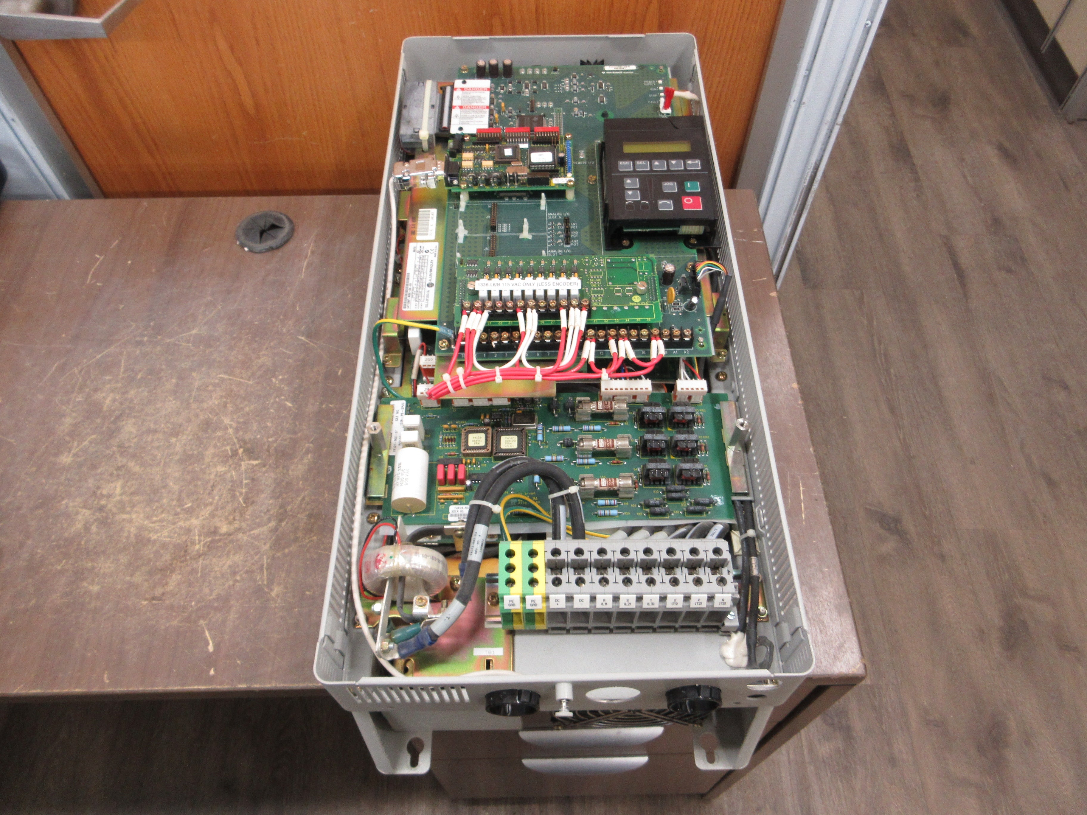 Allen-Bradley 1336 Plus II AC Drive 1336F-B050-AN-EN 50HP 3Ph Used