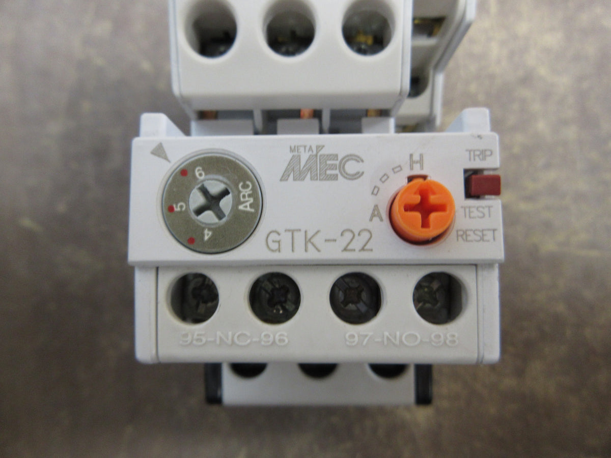 LS MEC Starter GMC-9 / GTK-22 120V Coil Trip: 4-6A Used