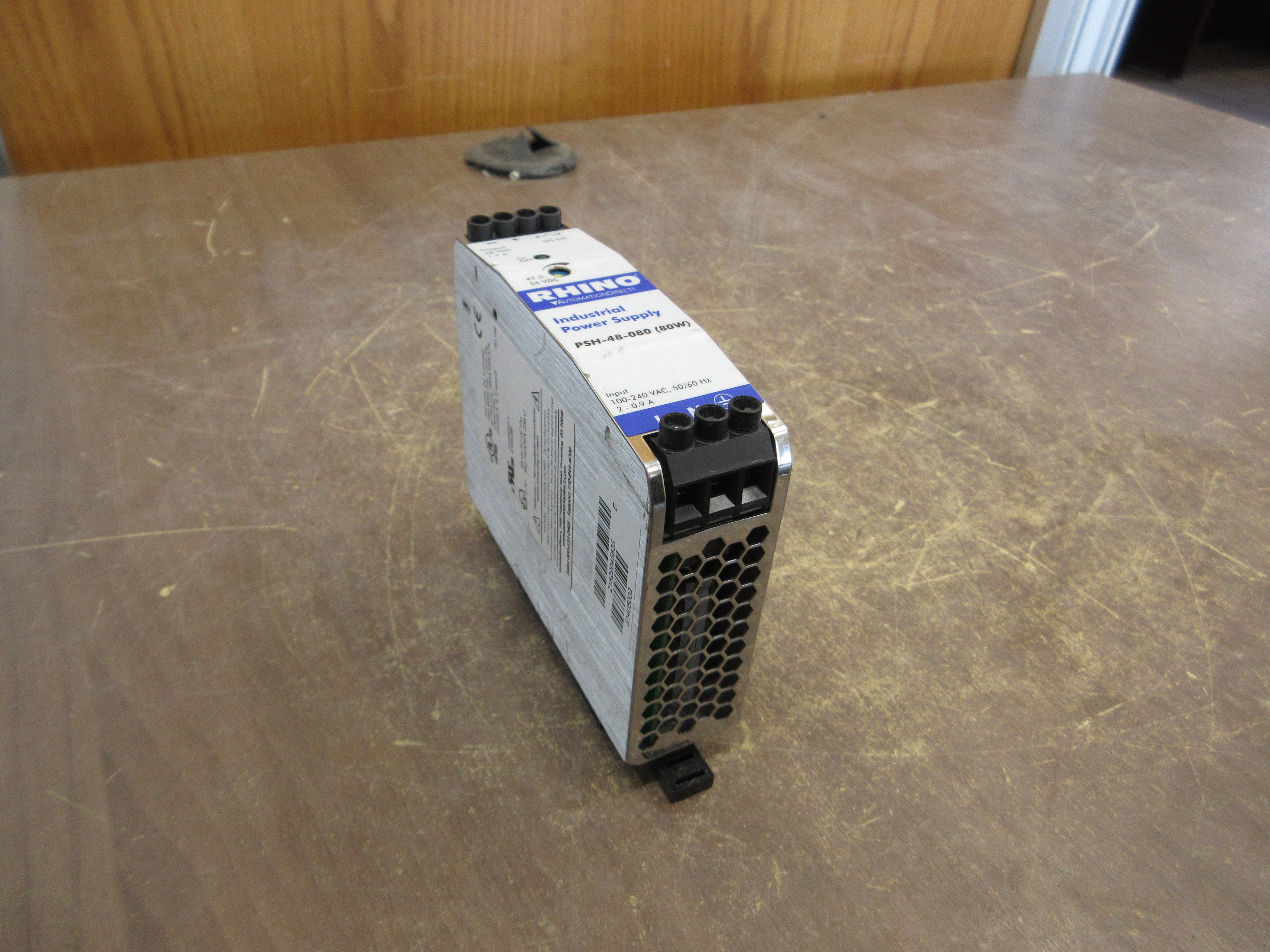Automation Direct Rhino Industrial Power Supply PSH-48-080 80W Used
