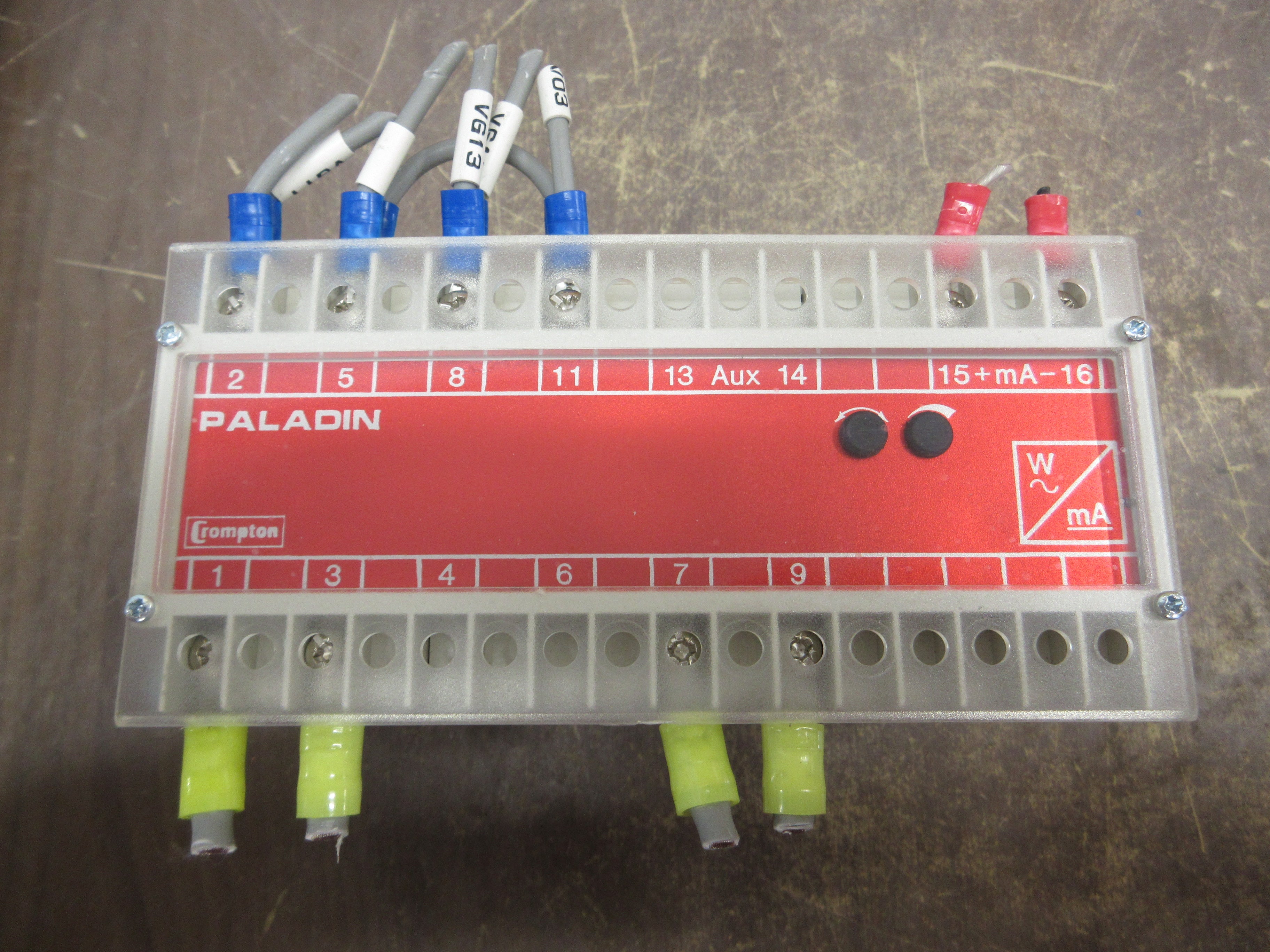 Crompton Paladin Transducer 256-TWMU-QQFA-C6-SS 120V 4.81A 60Hz Range: 0-1000W