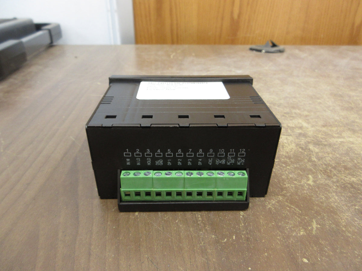 Simpson Panel Meter F451110 Input: 200mV DC New Surplus