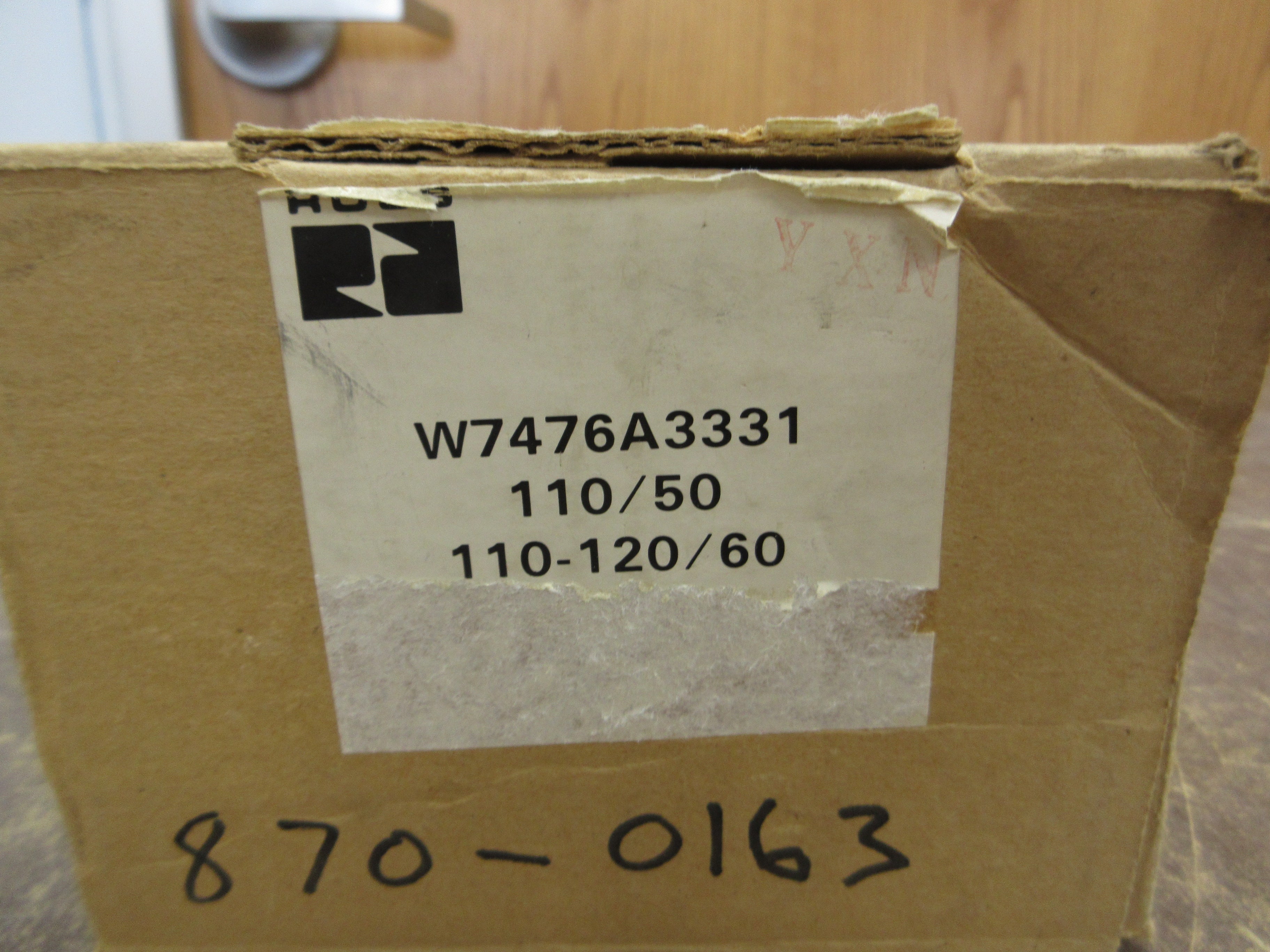 Ross Solenoid Valve W7476A3331 110-120V Coil New Surplus