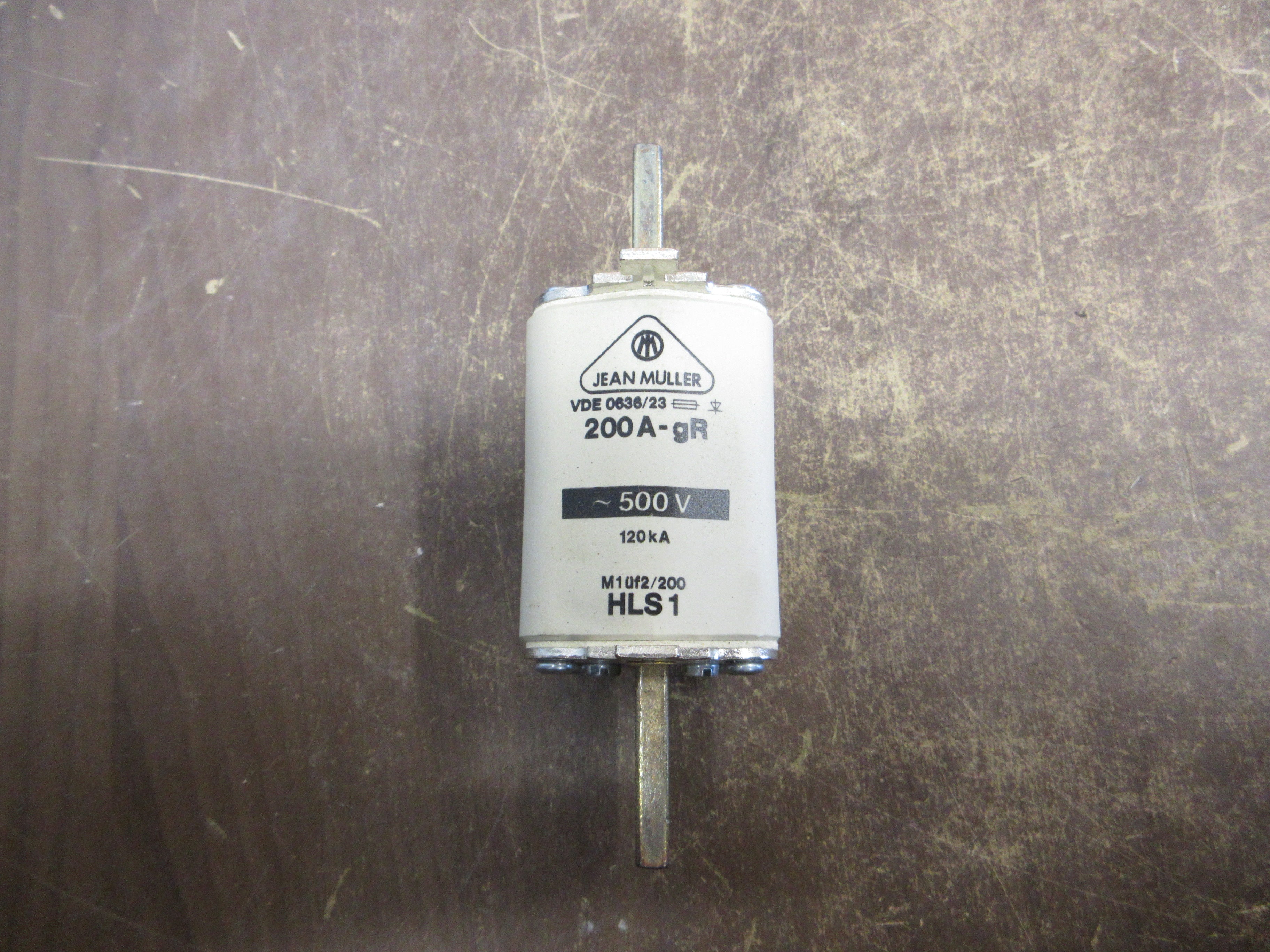 Jean Muller Fuse R1215200 200A 500V *Box of 2* New Surplus