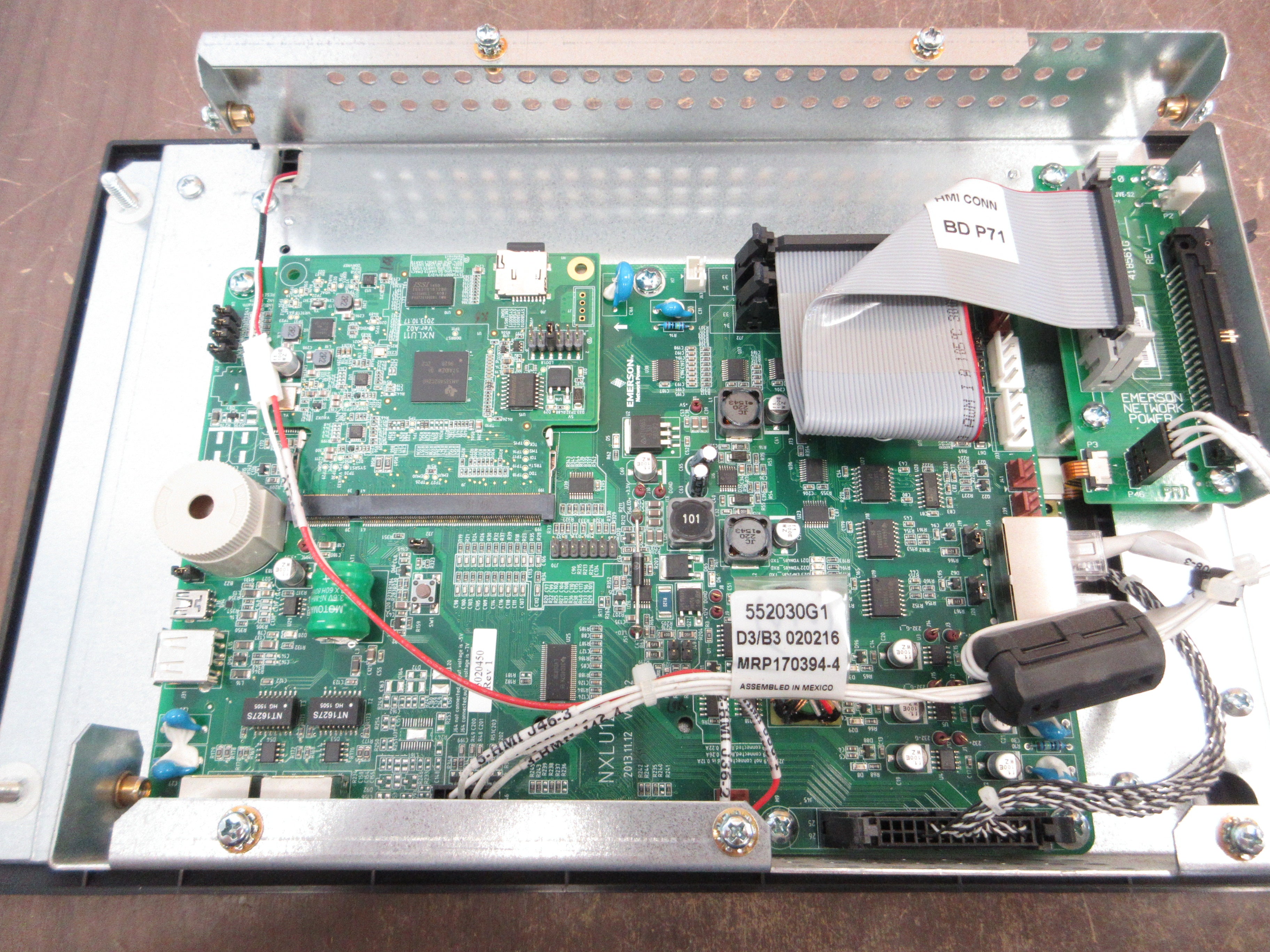 Emerson Liebert HMI Control Panel NXLU12 Ver. A02 Used