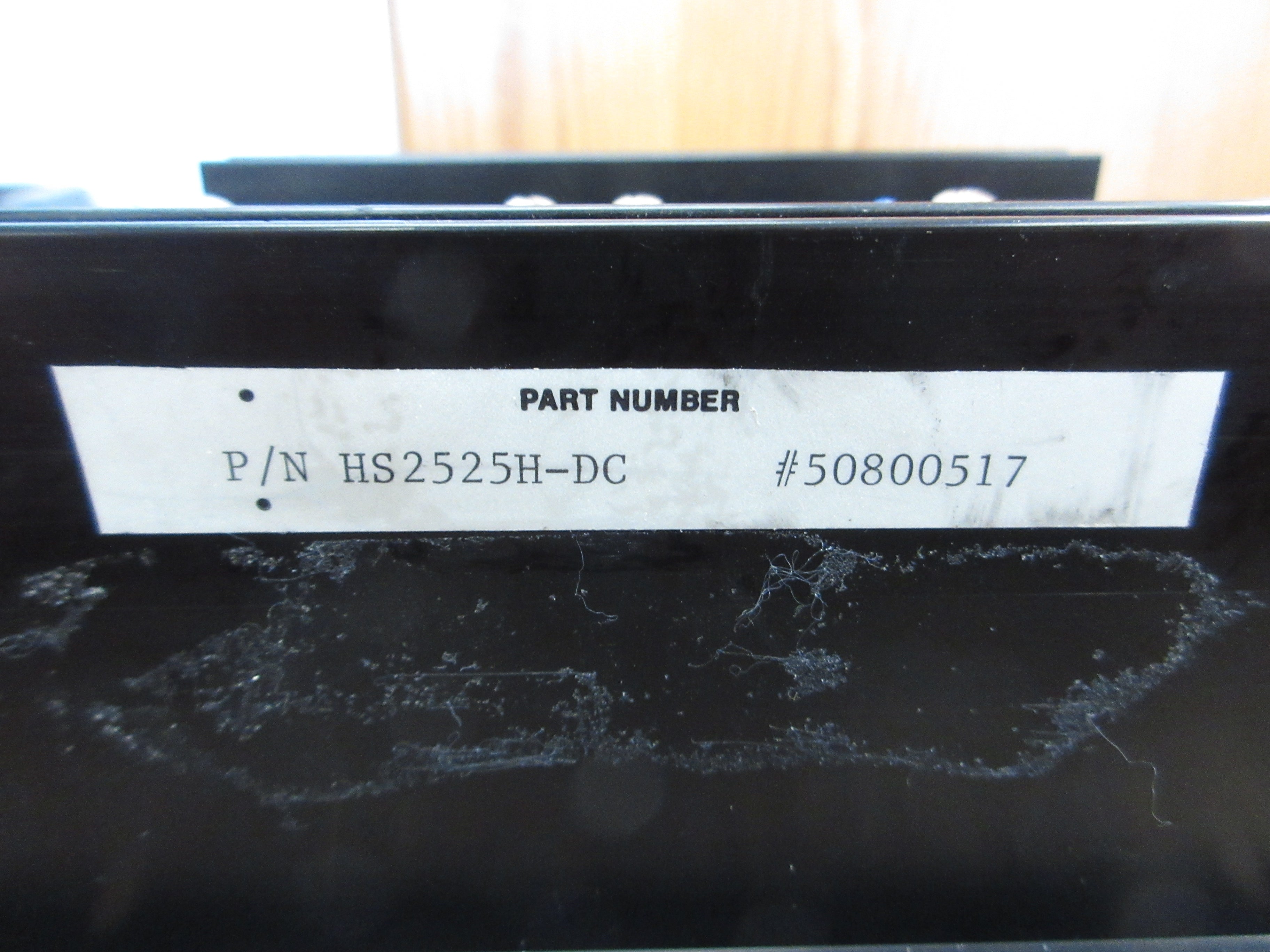 Watlow Dual Solid State Relay HS2525H-DC 480V 25A Control: 3-32VDC Used