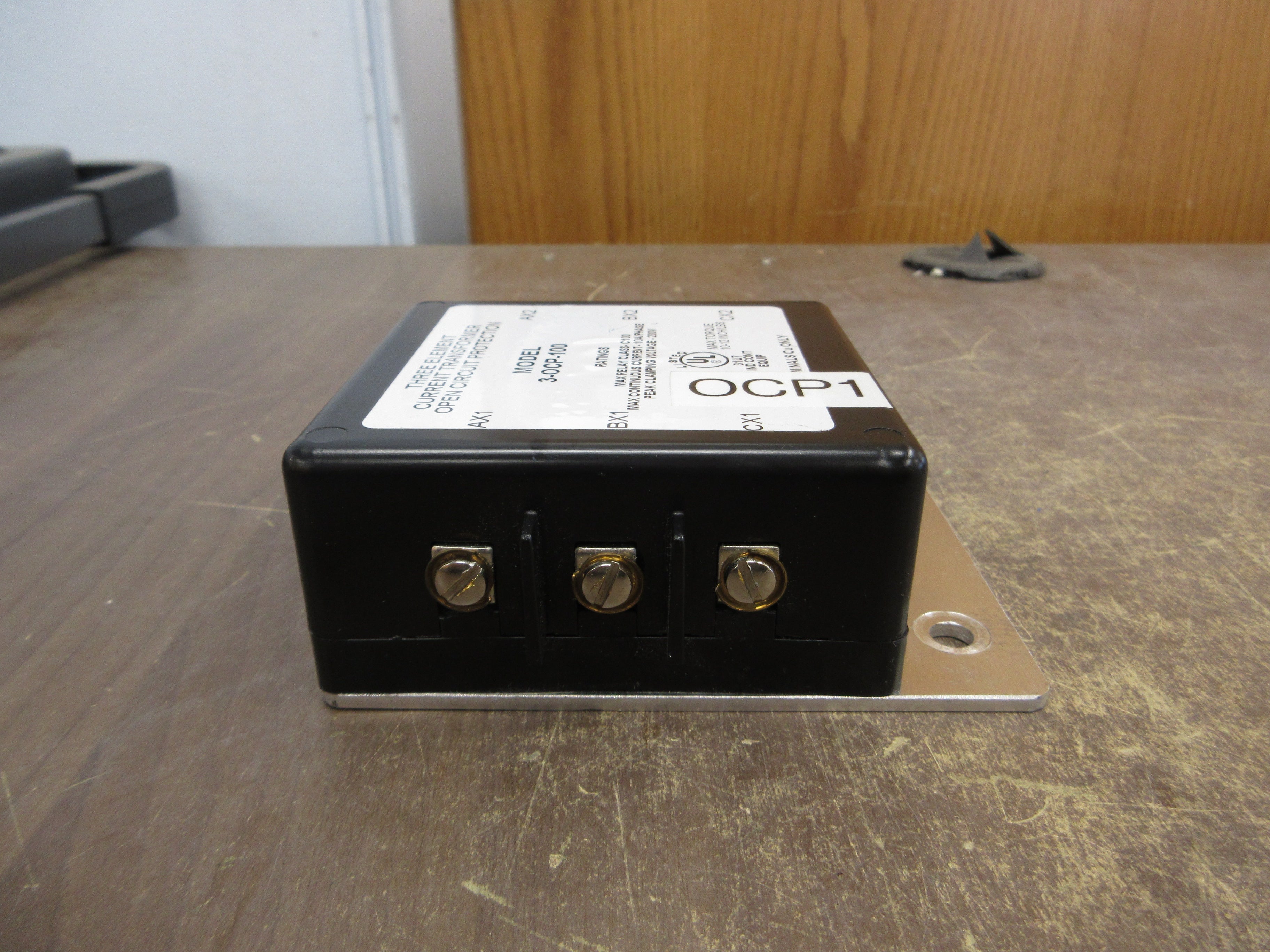 Electromagnetic Industries Circuit Protector 3-OCP-100 3Ph 10A/Phase Used