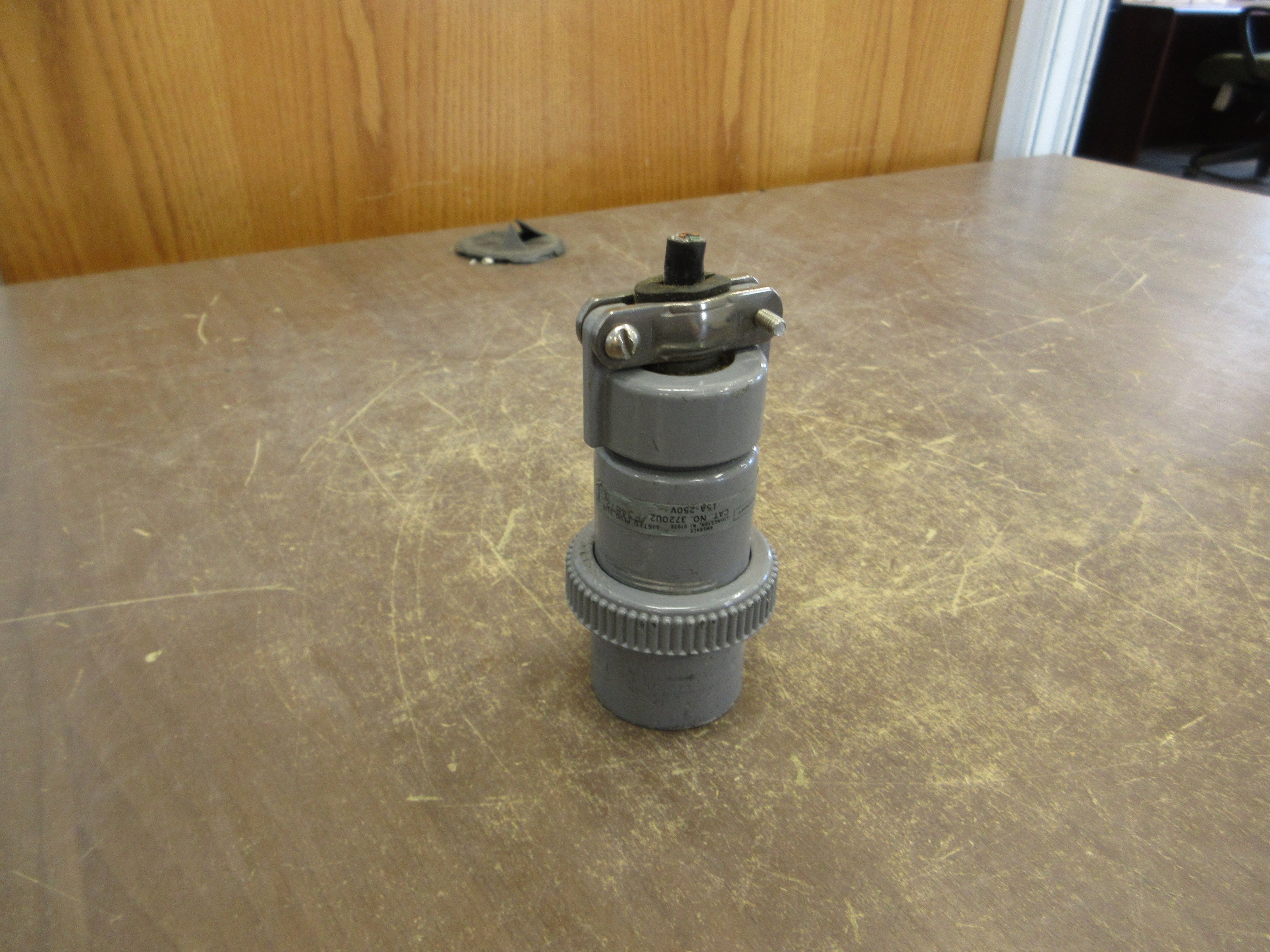 Russellstoll Plug 3720U2 15A 250V Used