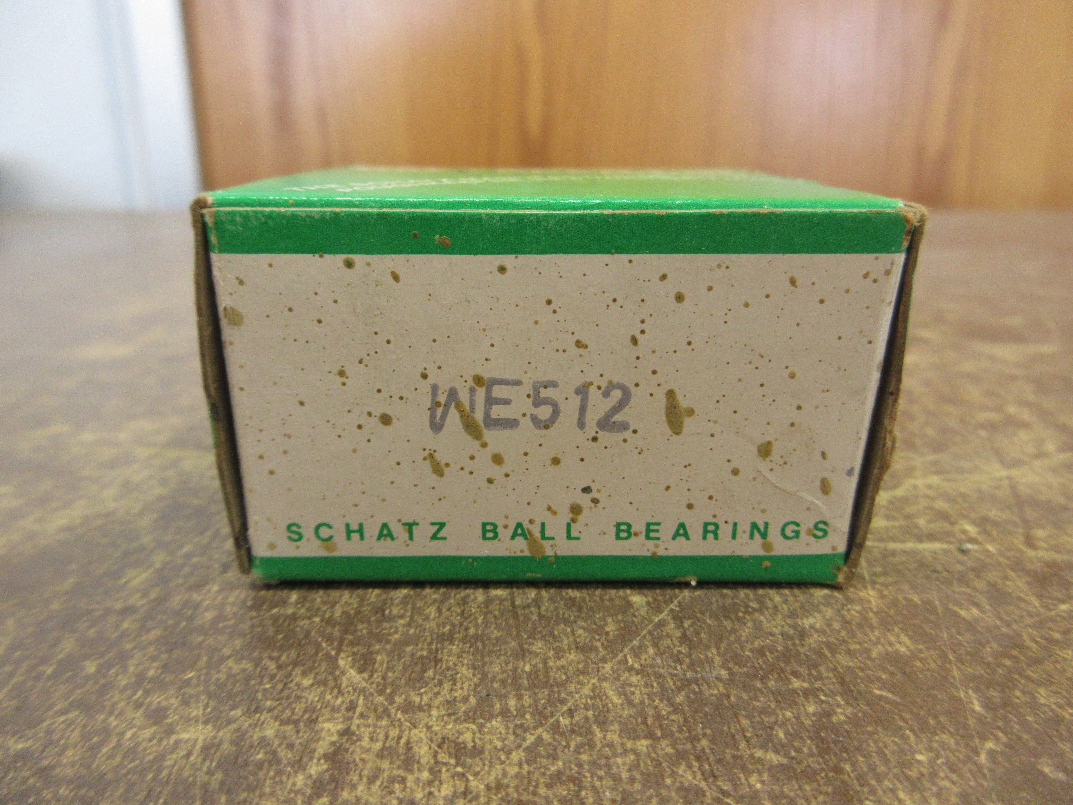 Schatz Ball Bearing WE512 New Surplus