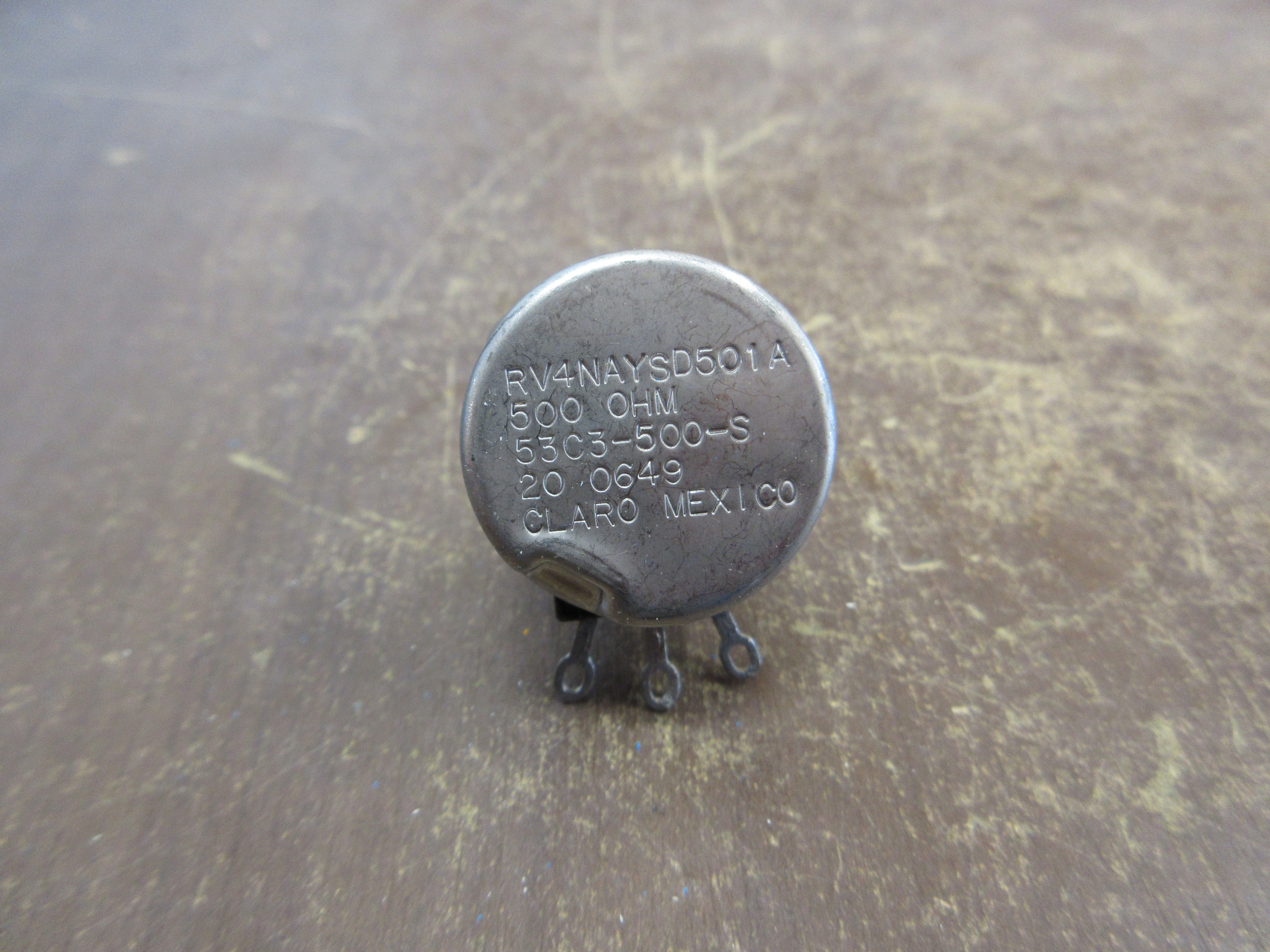 Clarostat Potentiometer 53C3500 New Surplus