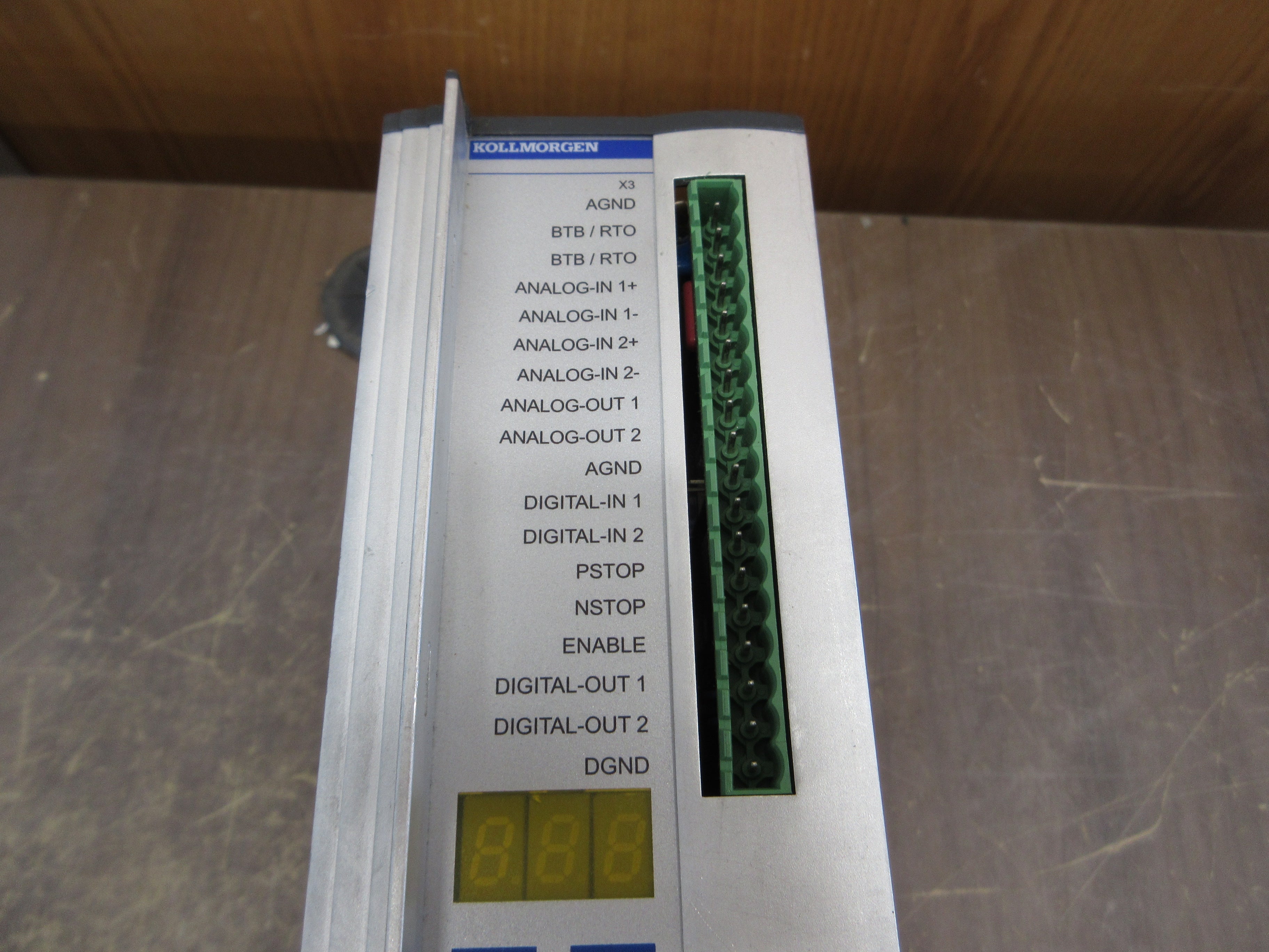 Kollmorgen Servostar 610-AS Servo Drive S61001-PB 7kVA 3Ph 230-480V 10A Used