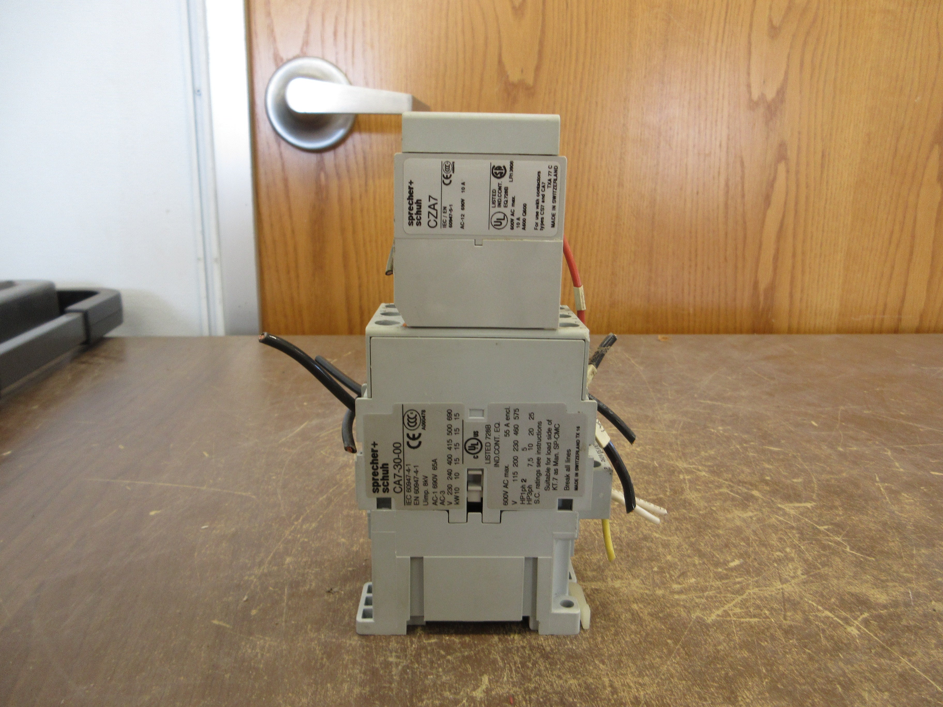 Sprecher + Schuh Timing Relay CZA7 / CA7-30-00 24V Coil Off Delay: 0.3-30Sec