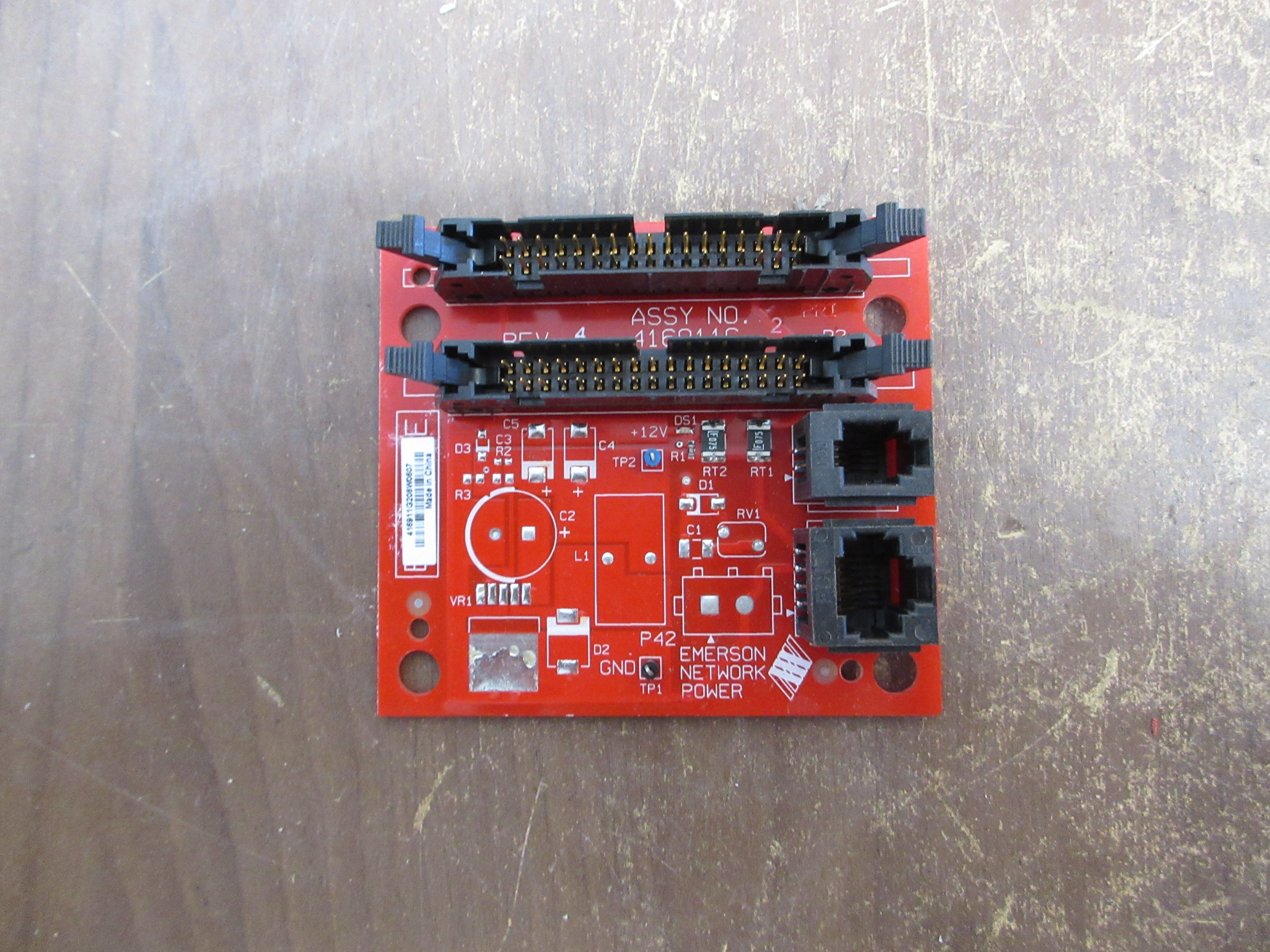 Emerson Intellislot Controller Board 416911G2 Rev. 4 Used