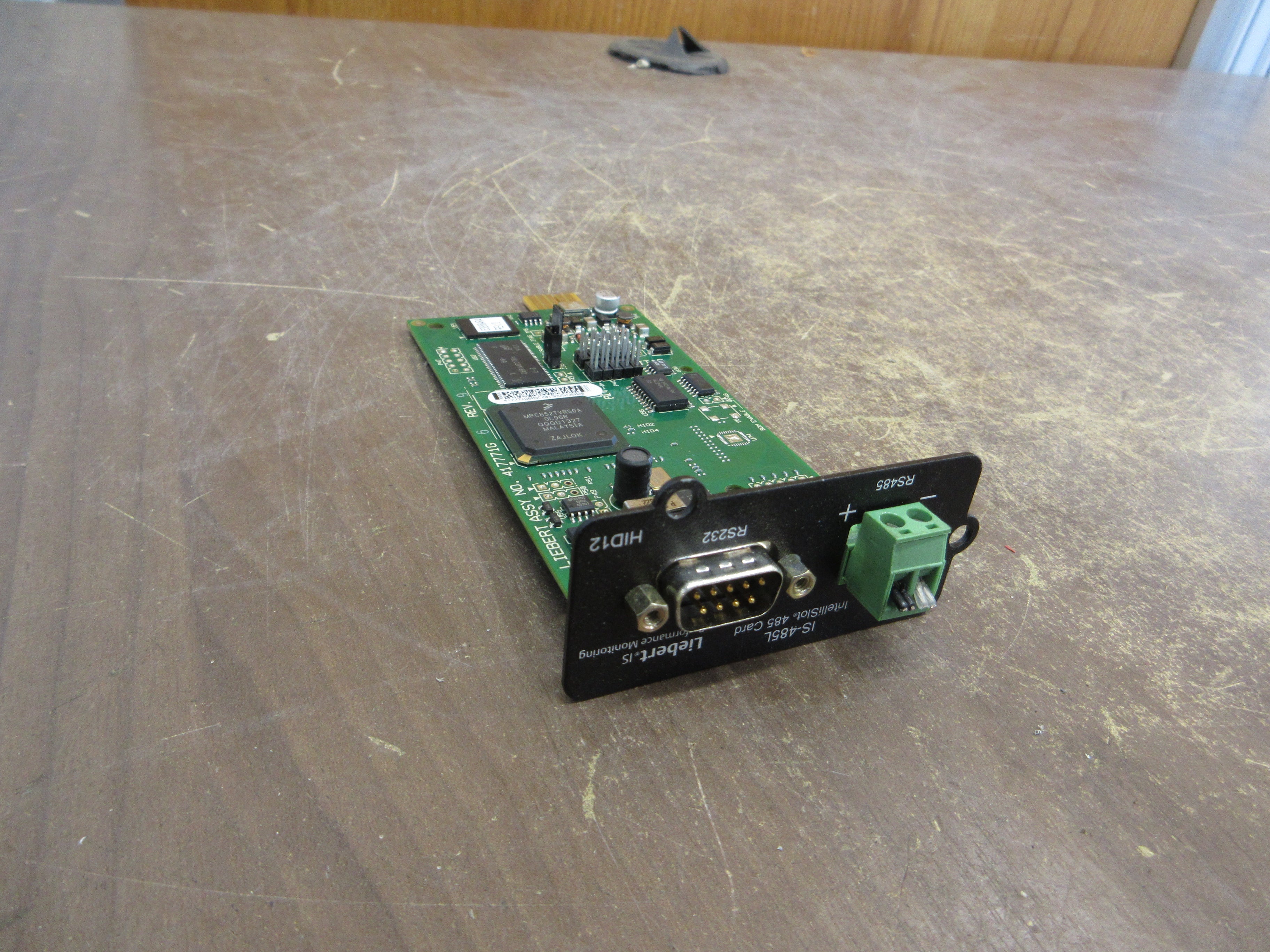 Emerson Liebert Intellislot 485 Card IS-485L Used