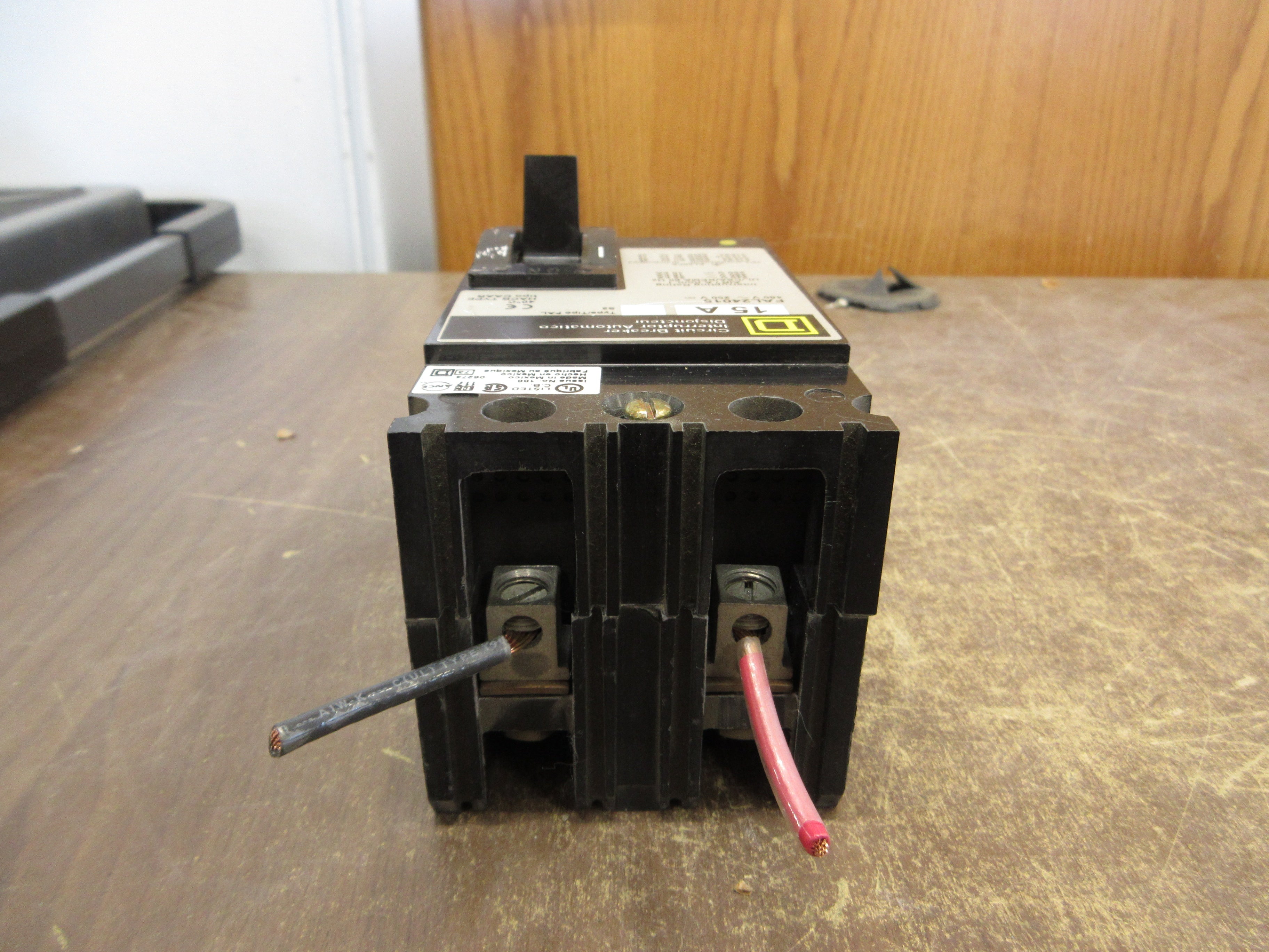 Square D Circuit Breaker FAL24015 15A 480V 2P Used