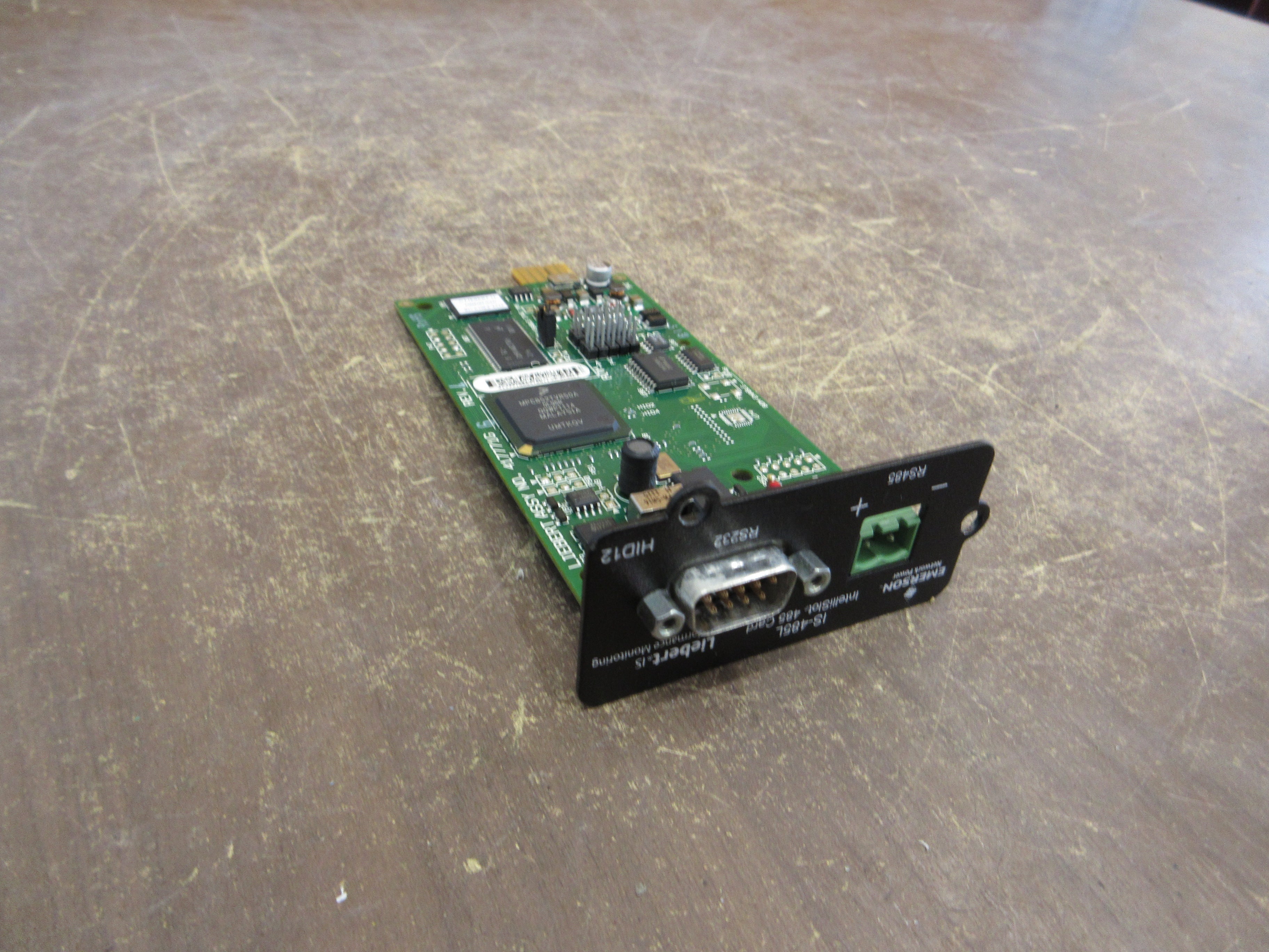 Emerson Liebert Intellislot 485 Card IS-485L Used