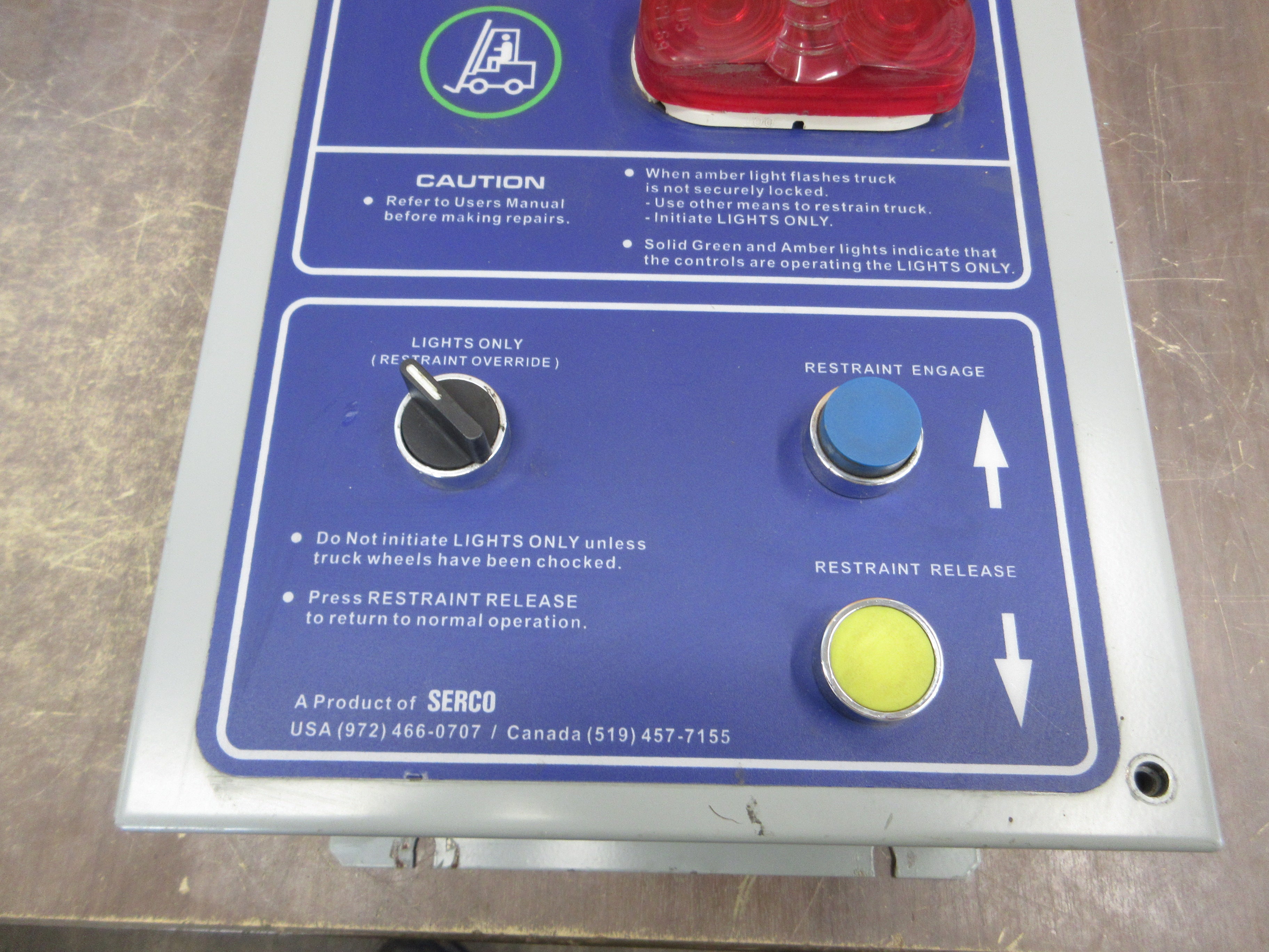 Serco Safety Loc Controller SL2060 *No Cover Screws* Used