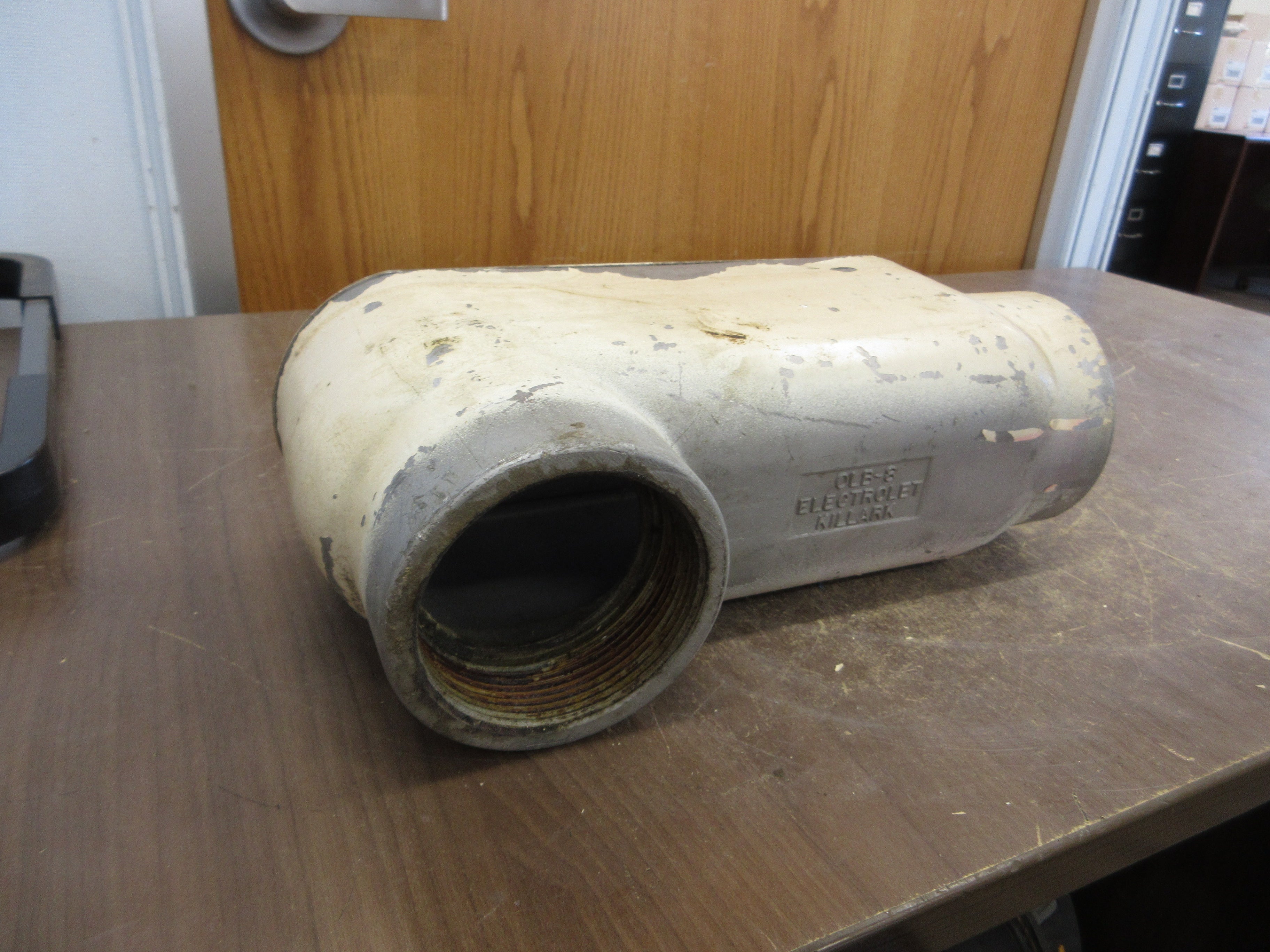 Killark Electrolet Conduit Body OLB-8 3" Used