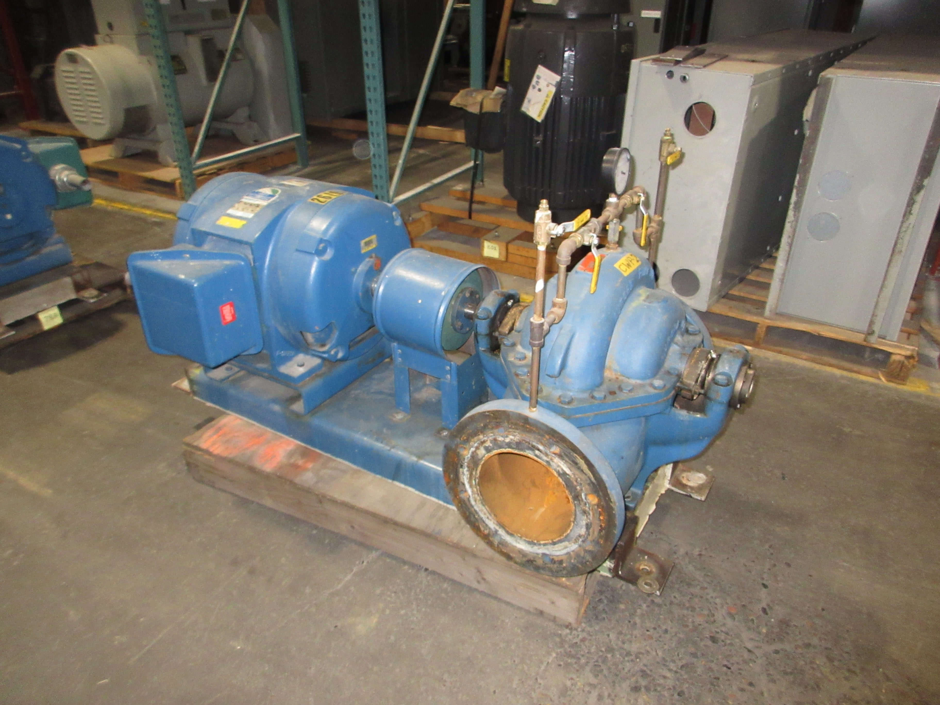 Aurora Centrifugal Pump 411 BF 8x8x11B 75HP 1750RPM 105FT Head 2400 GPM Used