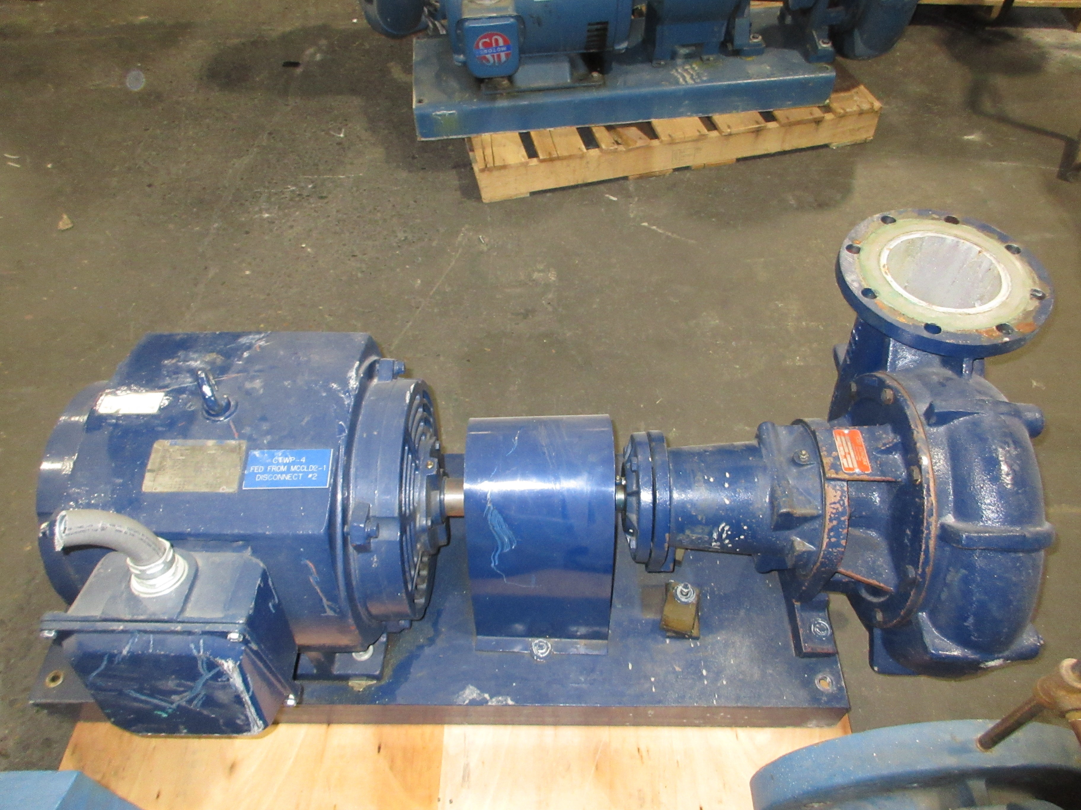 Aurora Centrifugal Pump 344A-BF 6x6x11 40HP 1600GPM 1800RPM 85FT Head Used