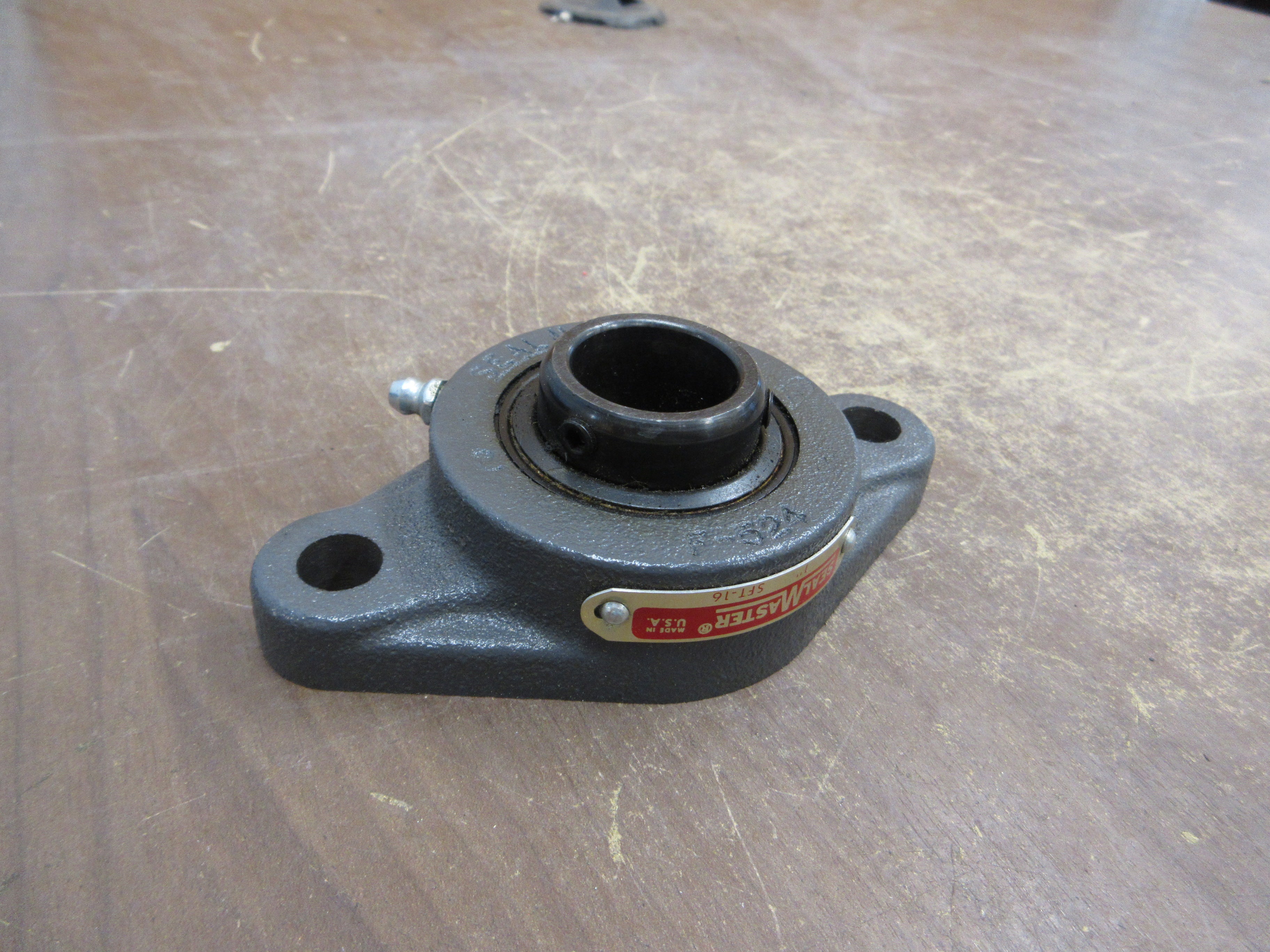 SealMaster Flange Bearing SFT-16 1" Bore Used