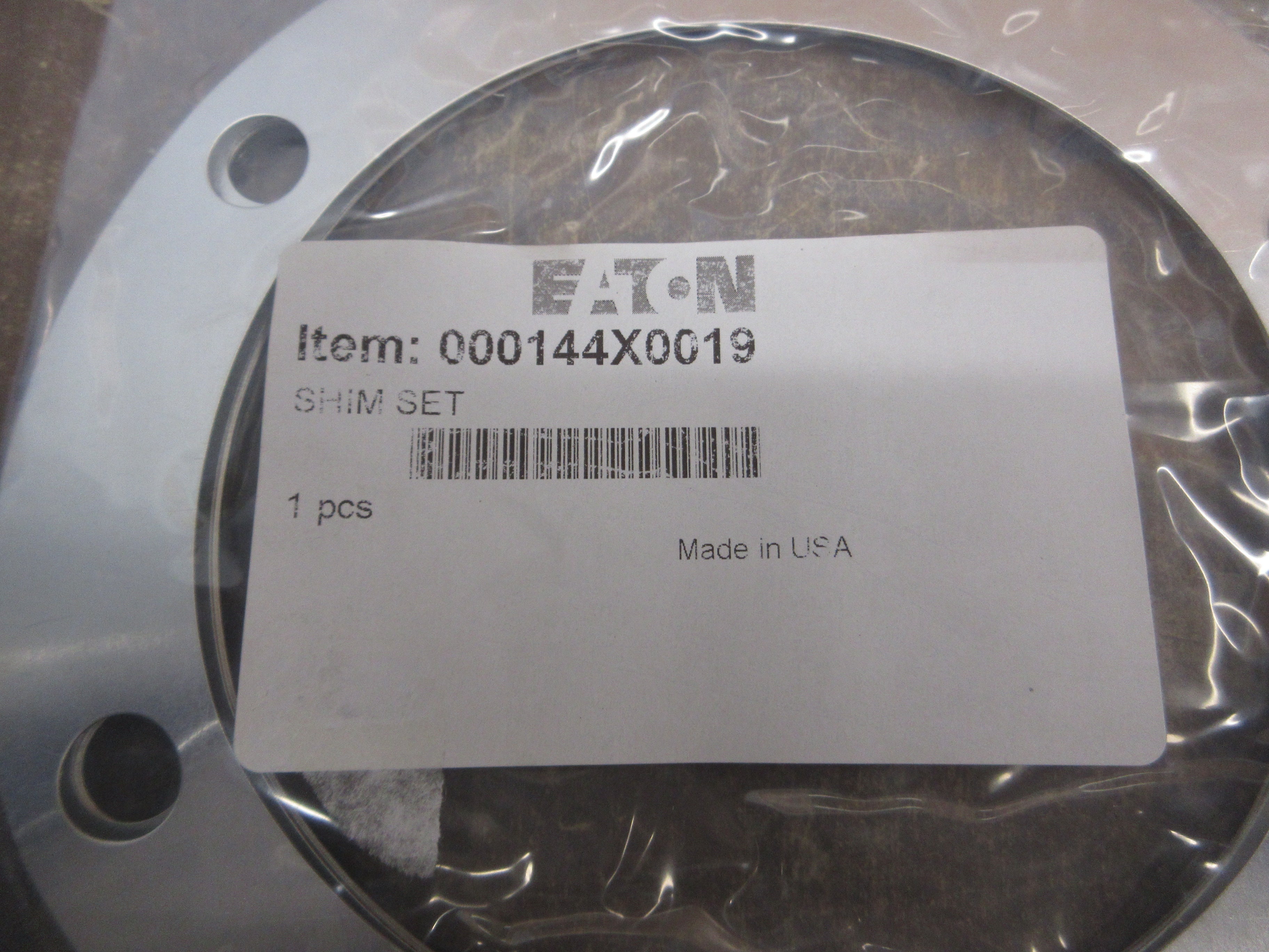Eaton Shim Set 000144X0019 *No Box* New Surplus
