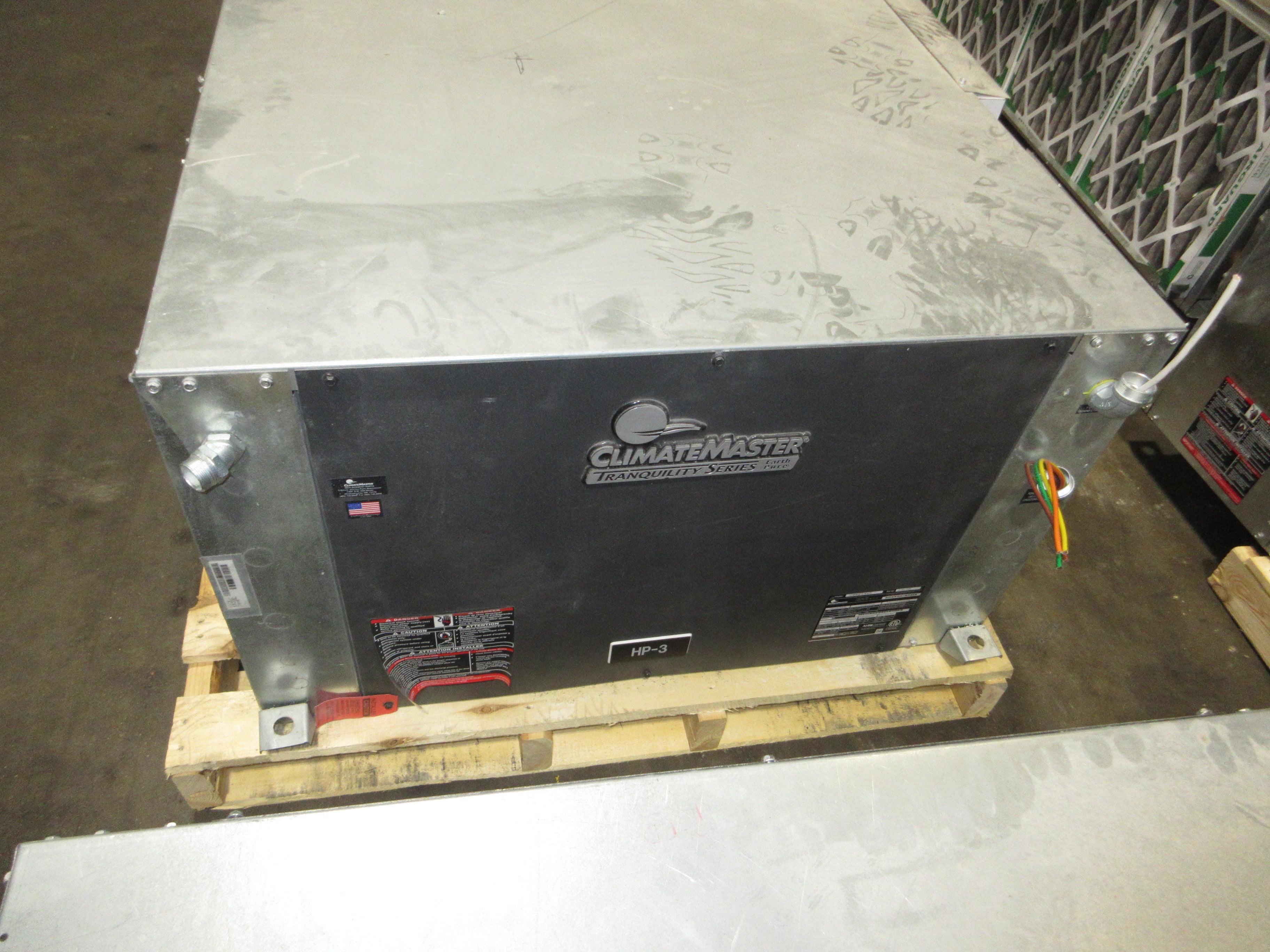 ClimateMaster Tranquility Water-Source Heat Pump TCH096AFCEACWSS 460V 60Hz 3Ph Used