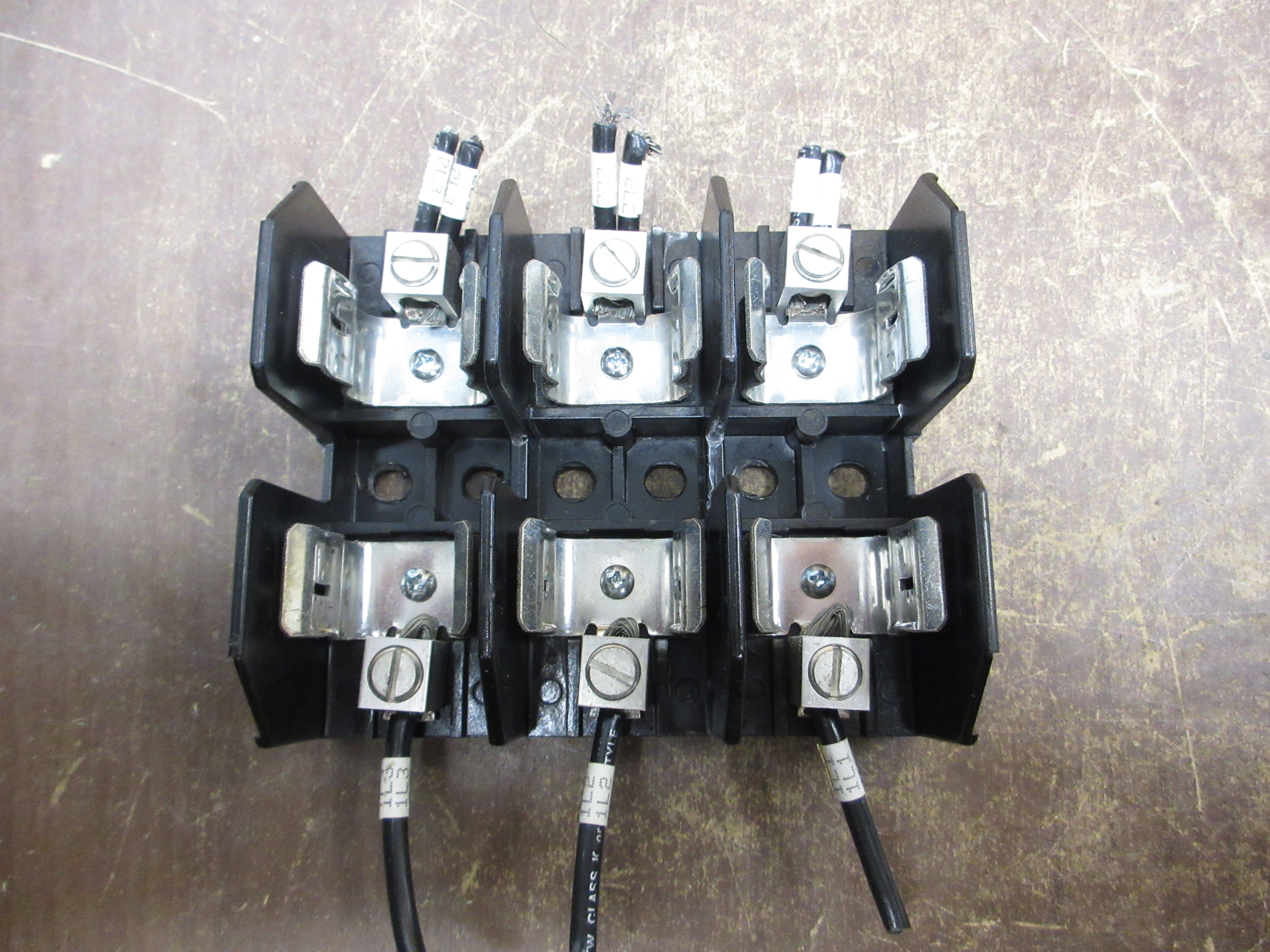 Marathon Fuseblock 6J60A3B 600V 60A 3P Used