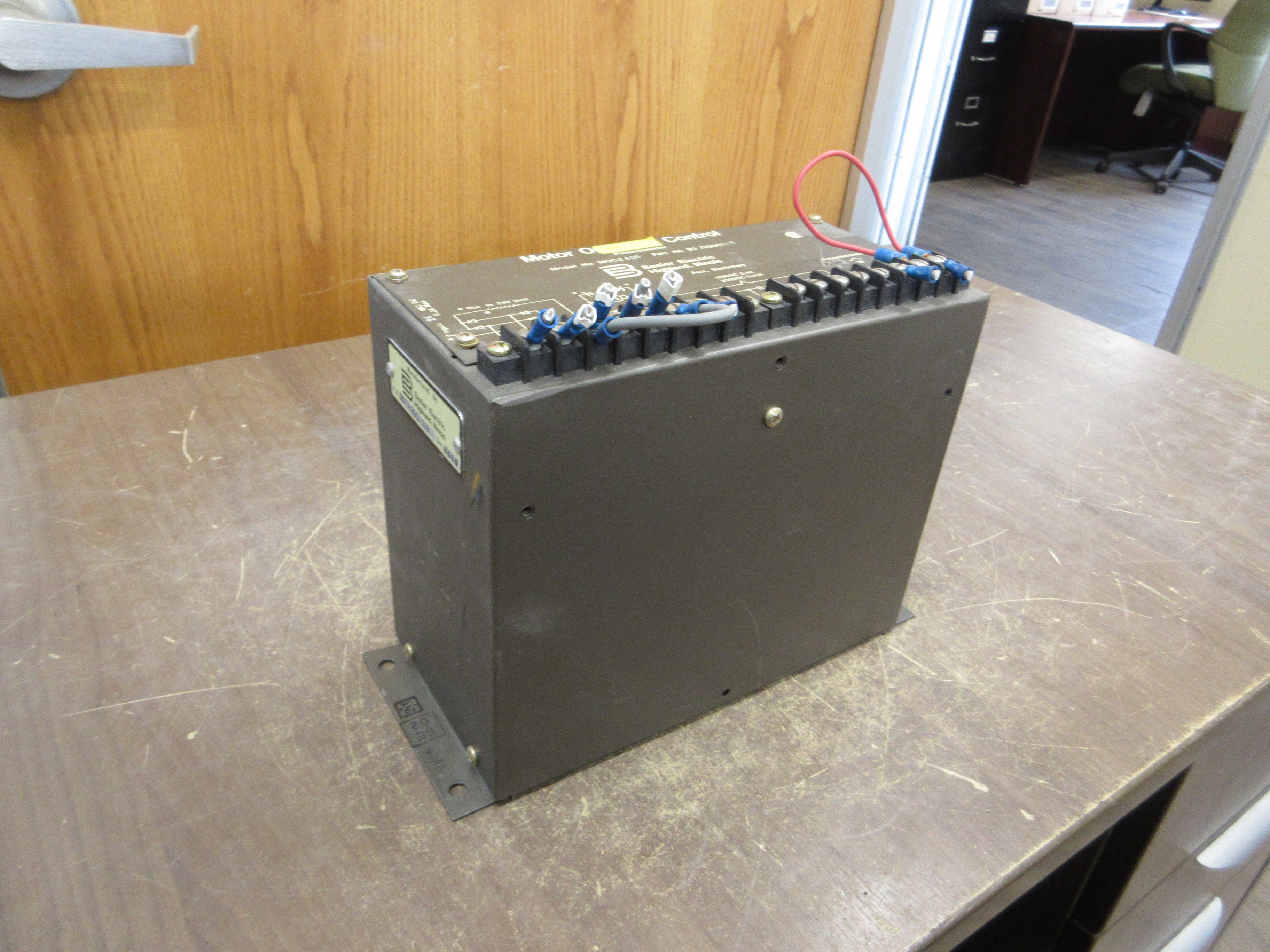 Basler Electric MOC2405 Motor Operated Control / Potentiometer 9072300118 Used