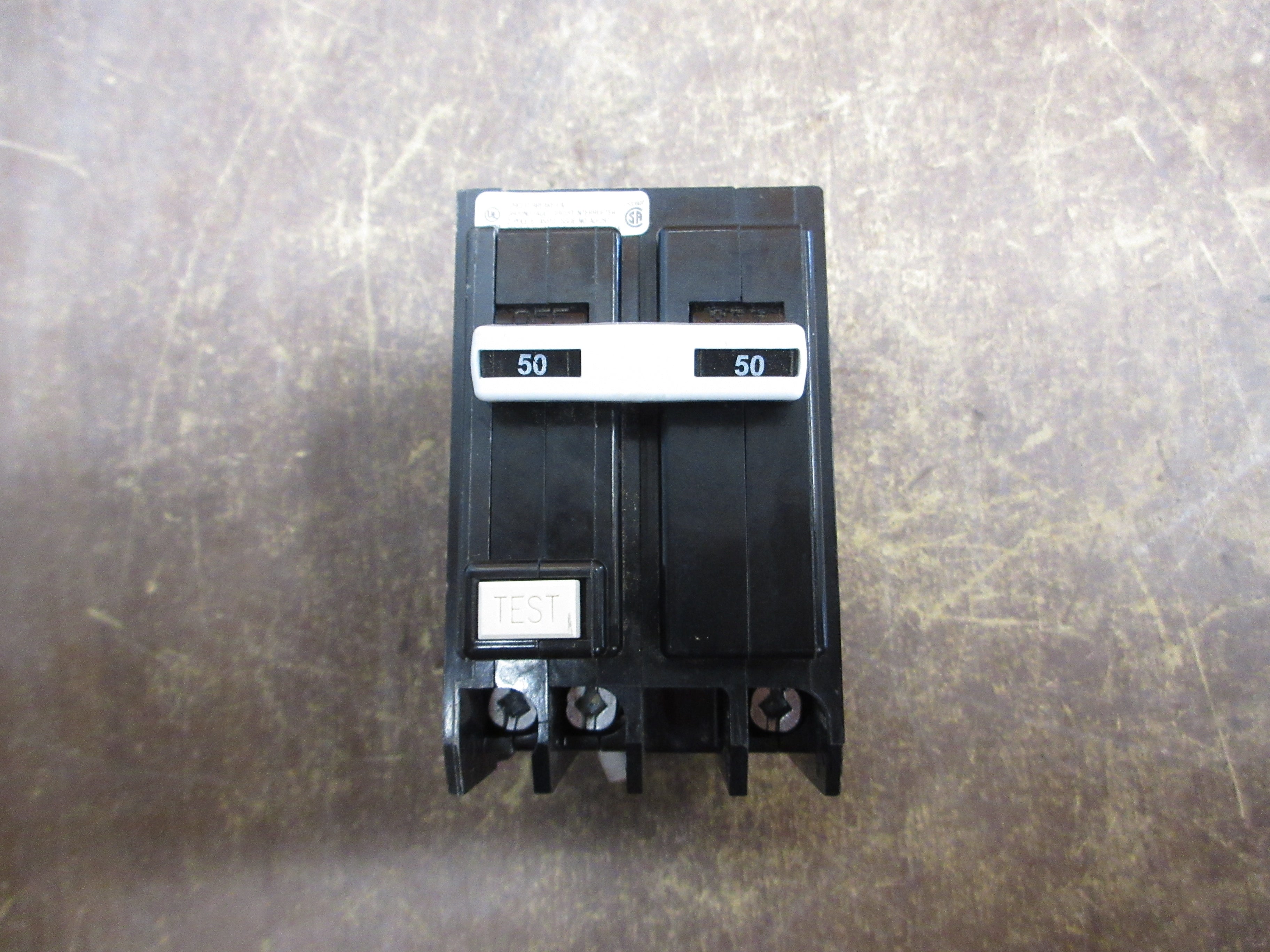 Eaton Ground Fault Circuit Breaker GFTCB250 50A 120/240V 2P Used