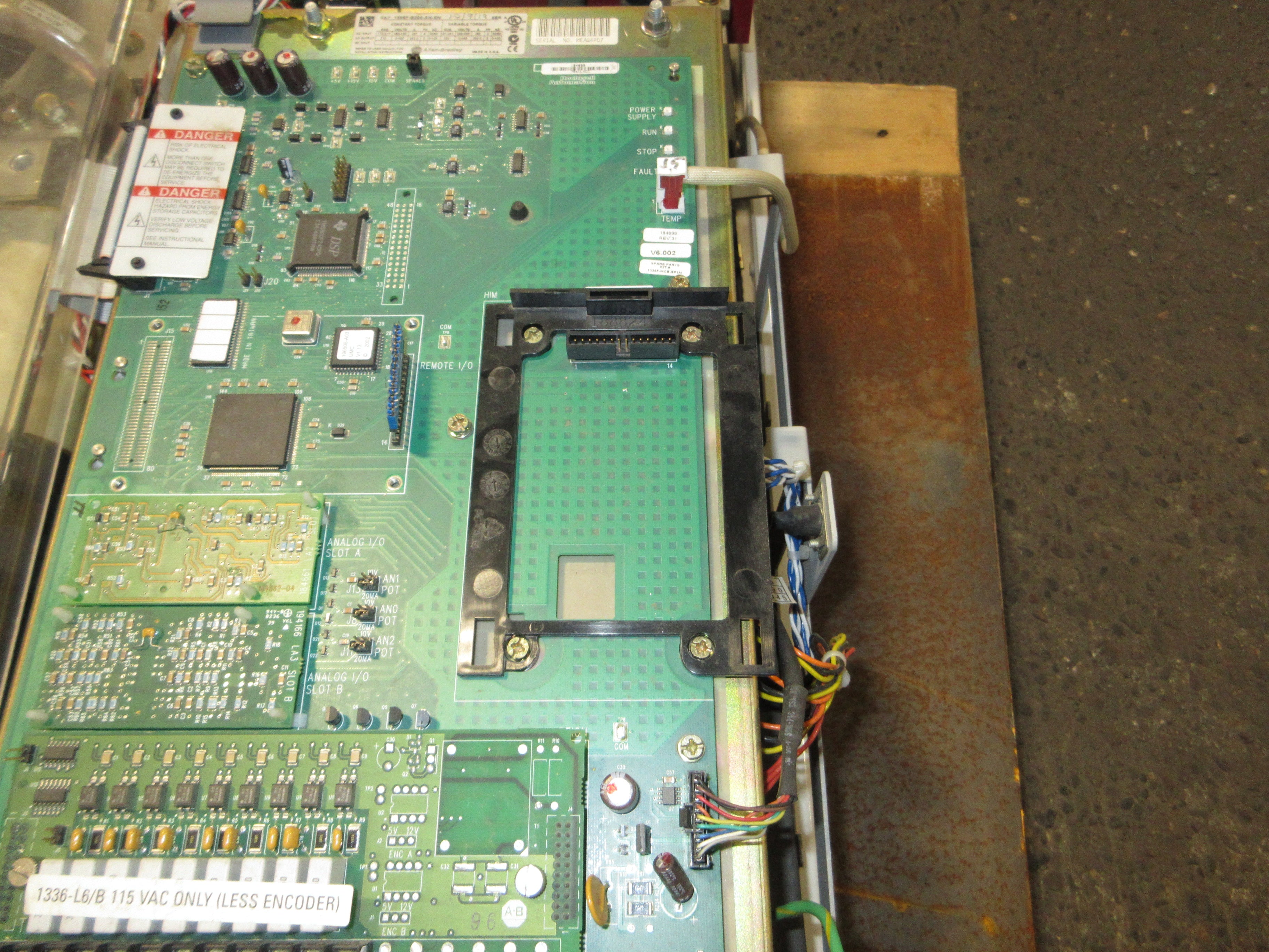 Allen-Bradley 1336 Plus II AC Drive 1336F-B200-AN-EN Ser. A 200HP 3Ph Used