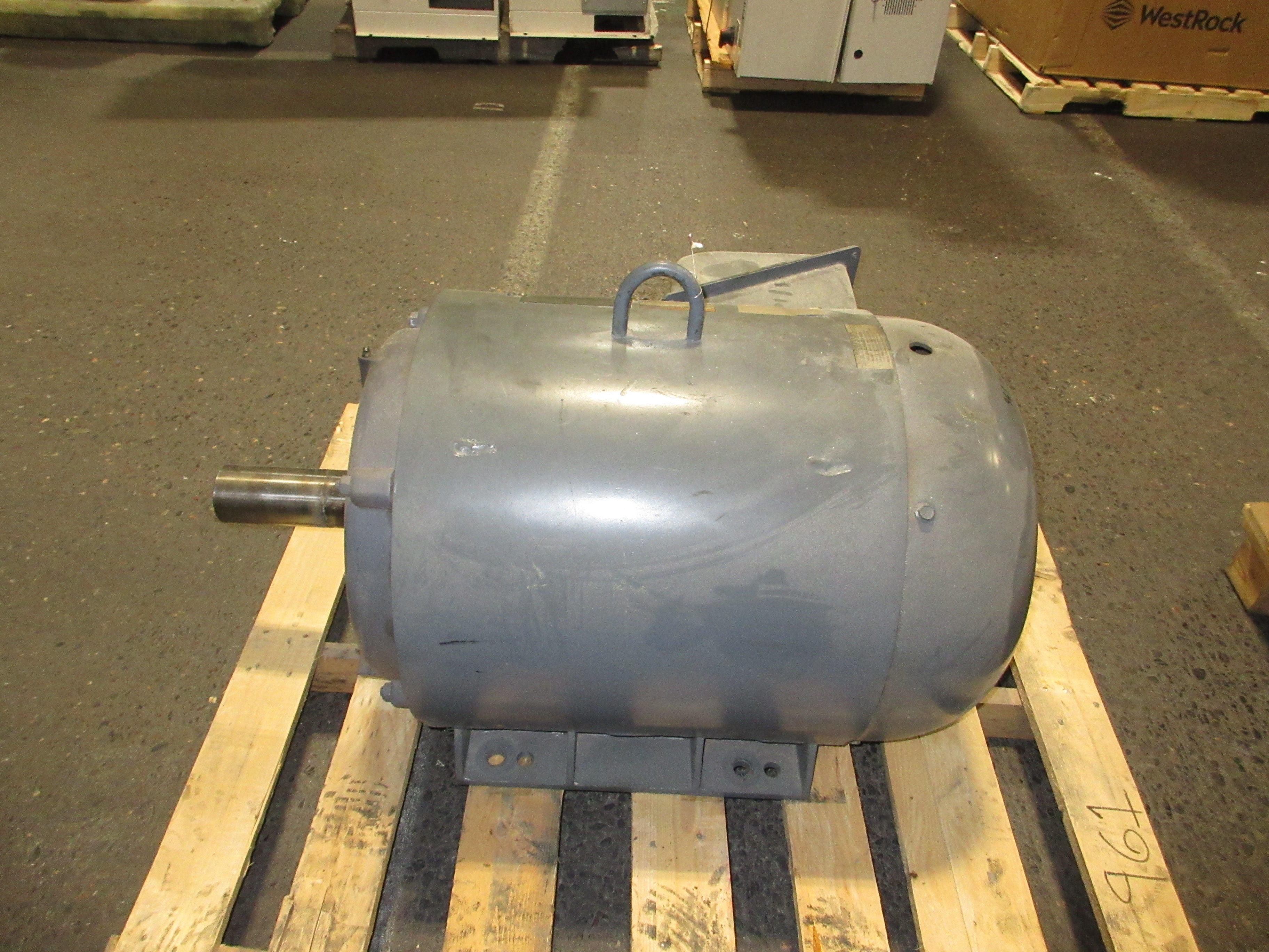 Lincoln Motors Motor SF4P100T61Y 100HP 1800RPM 230/460V 244/122A 405T Frame Used