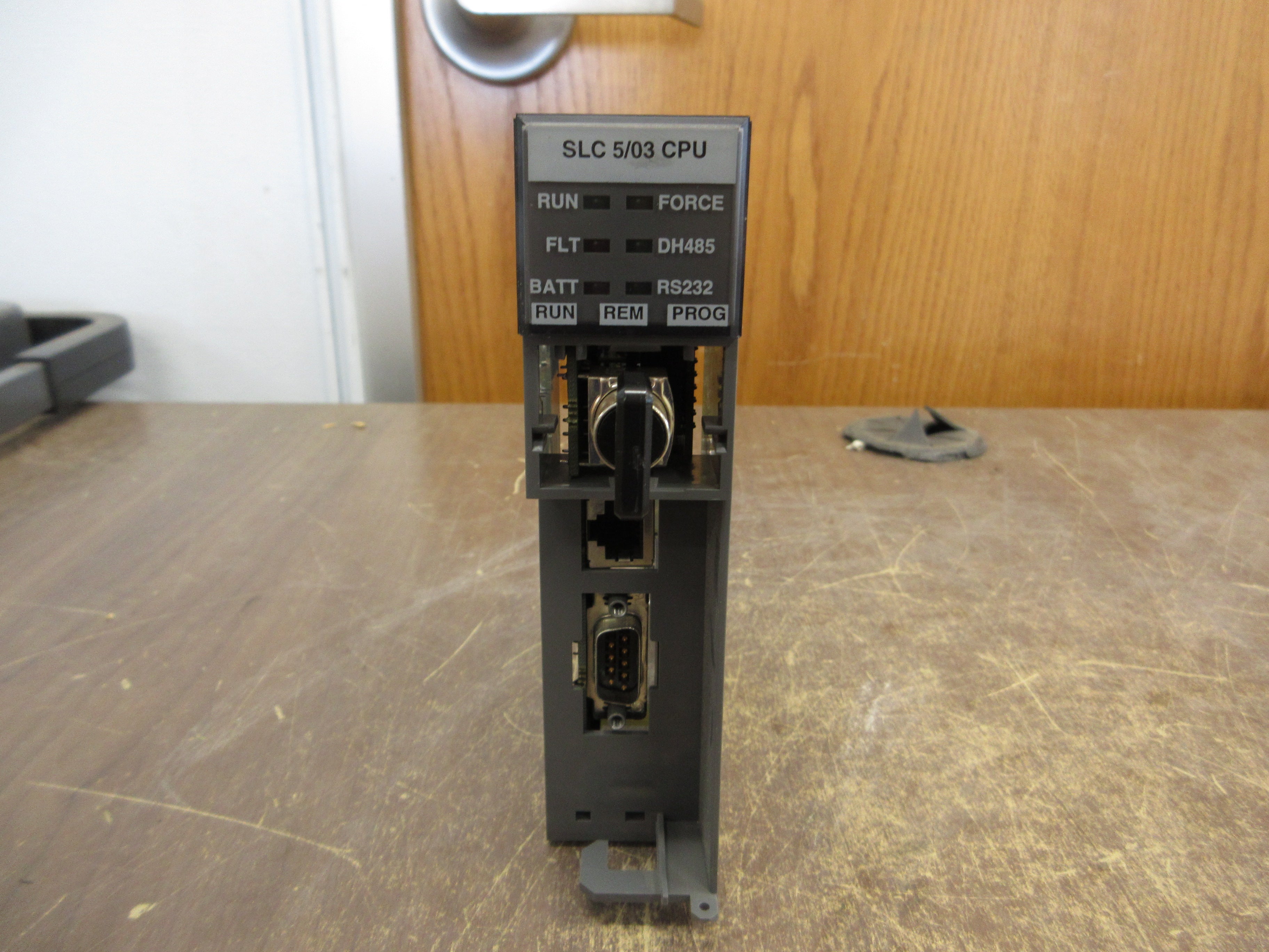 Allen-Bradley SLC 500 Processor Unit 1747-L532 Ser. D Proc Rev. 4 Used