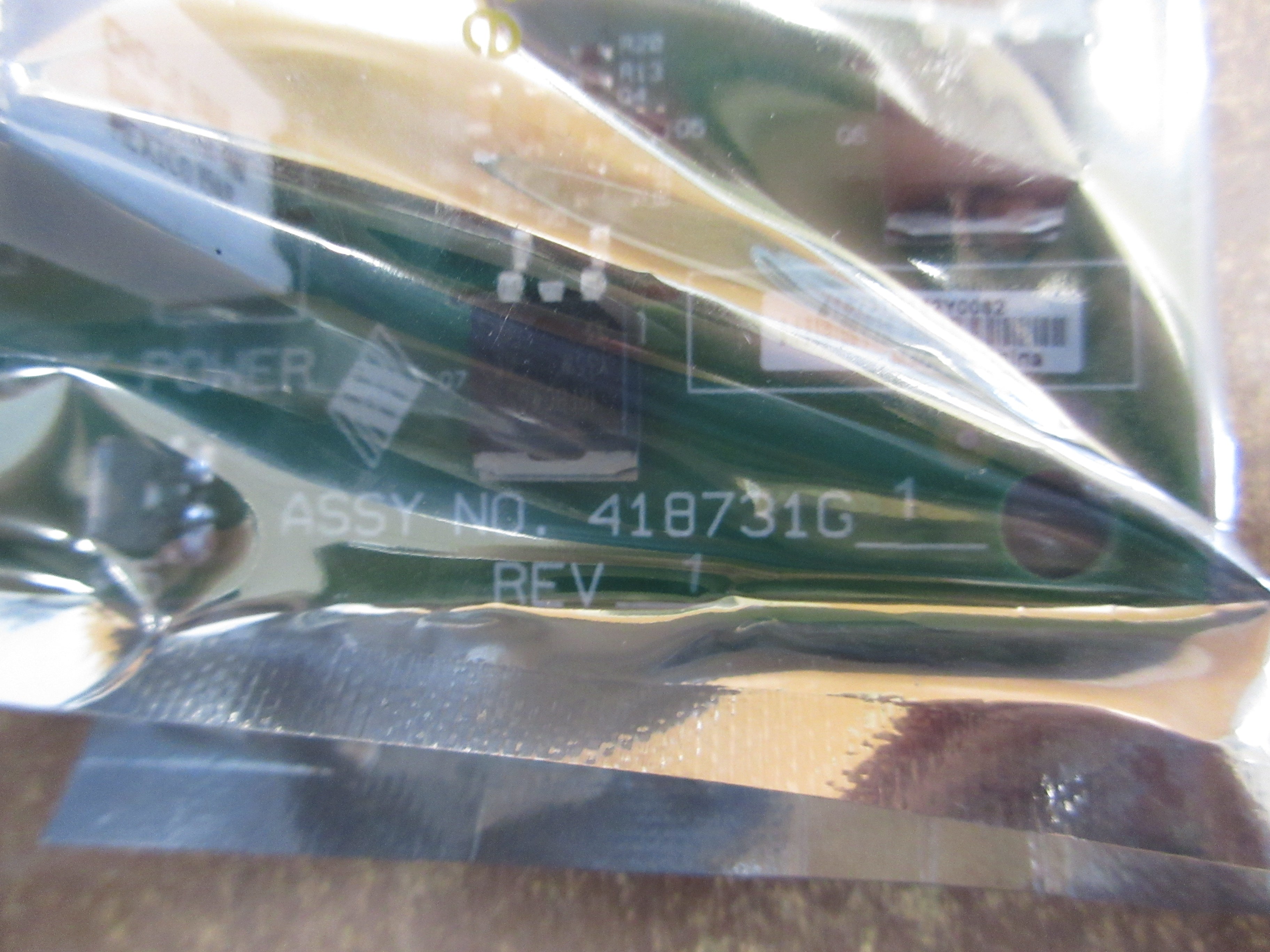 Emerson Capacitor Assembly Board 418731G1 Rev. 1 *No Box* New Surplus